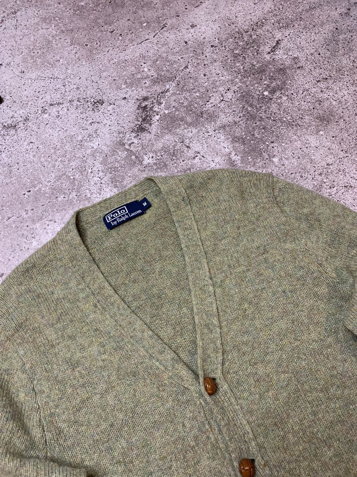 Polo Ralph Lauren × Vintage Vintage 90s Polo Ralph Lauren Wool Cardigan Size US M / EU 48-50 / 2 - 3 Thumbnail