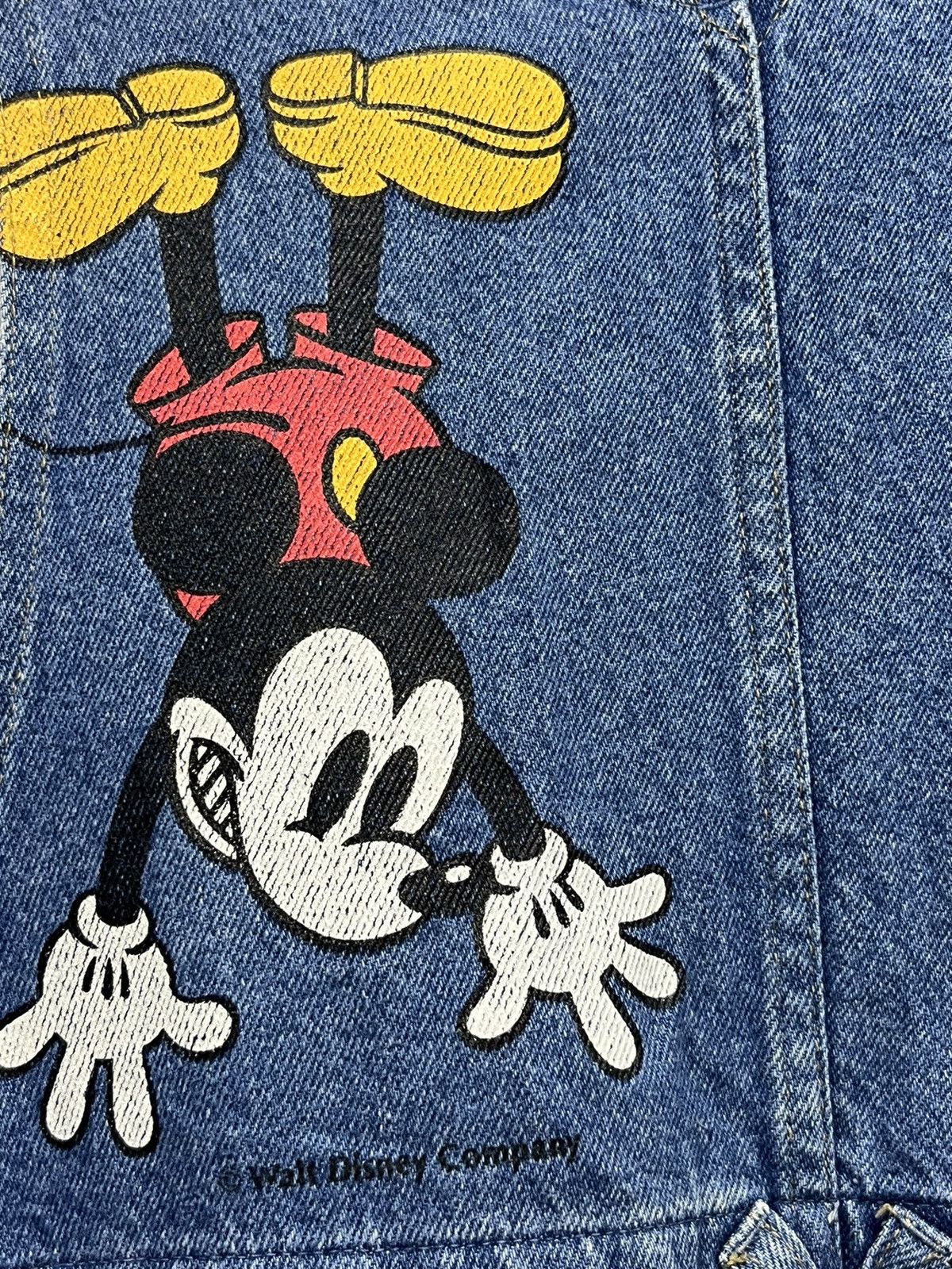 Disney 🔥🐭RARE 90’s MICKEY MOUSE By POPPINS JAPAN Denim Overall Size US 30 / EU 46 - 13 Thumbnail