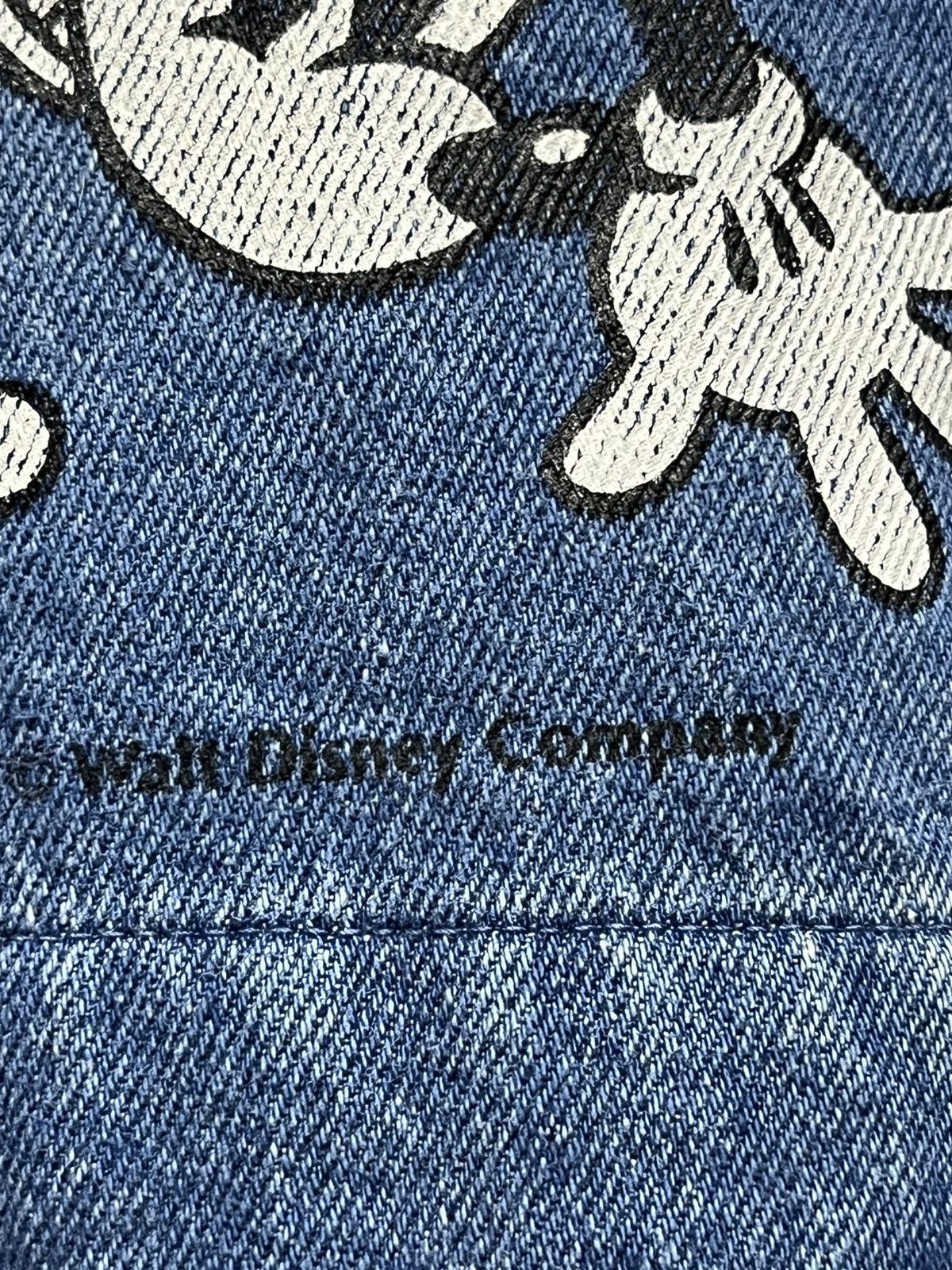 Disney 🔥🐭RARE 90’s MICKEY MOUSE By POPPINS JAPAN Denim Overall Size US 30 / EU 46 - 9 Thumbnail