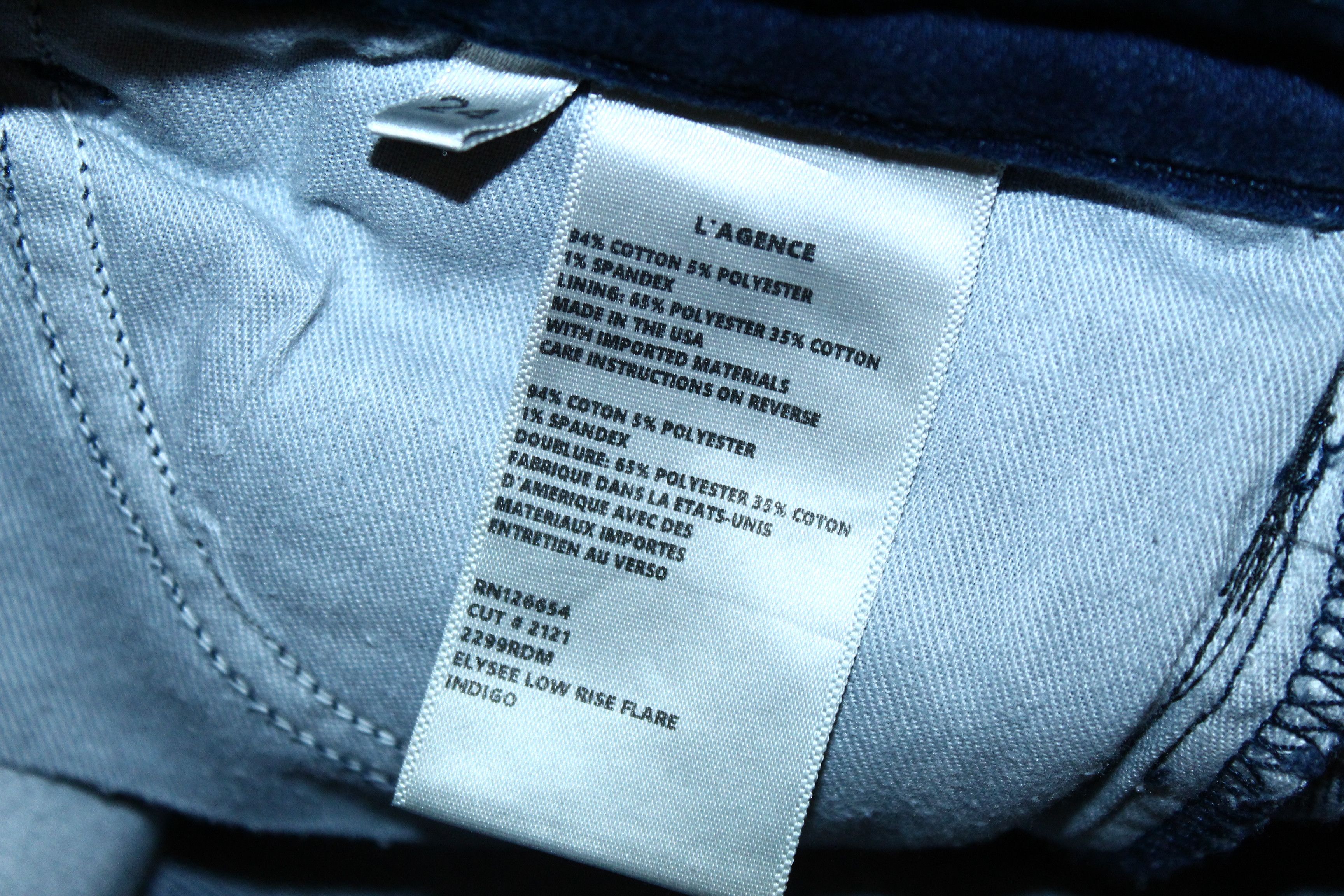 L'AGENCE L'Agence Elysee Low Rise Flare Indigo Jeans Size 26" / US 2 / IT 38 - 10 Thumbnail