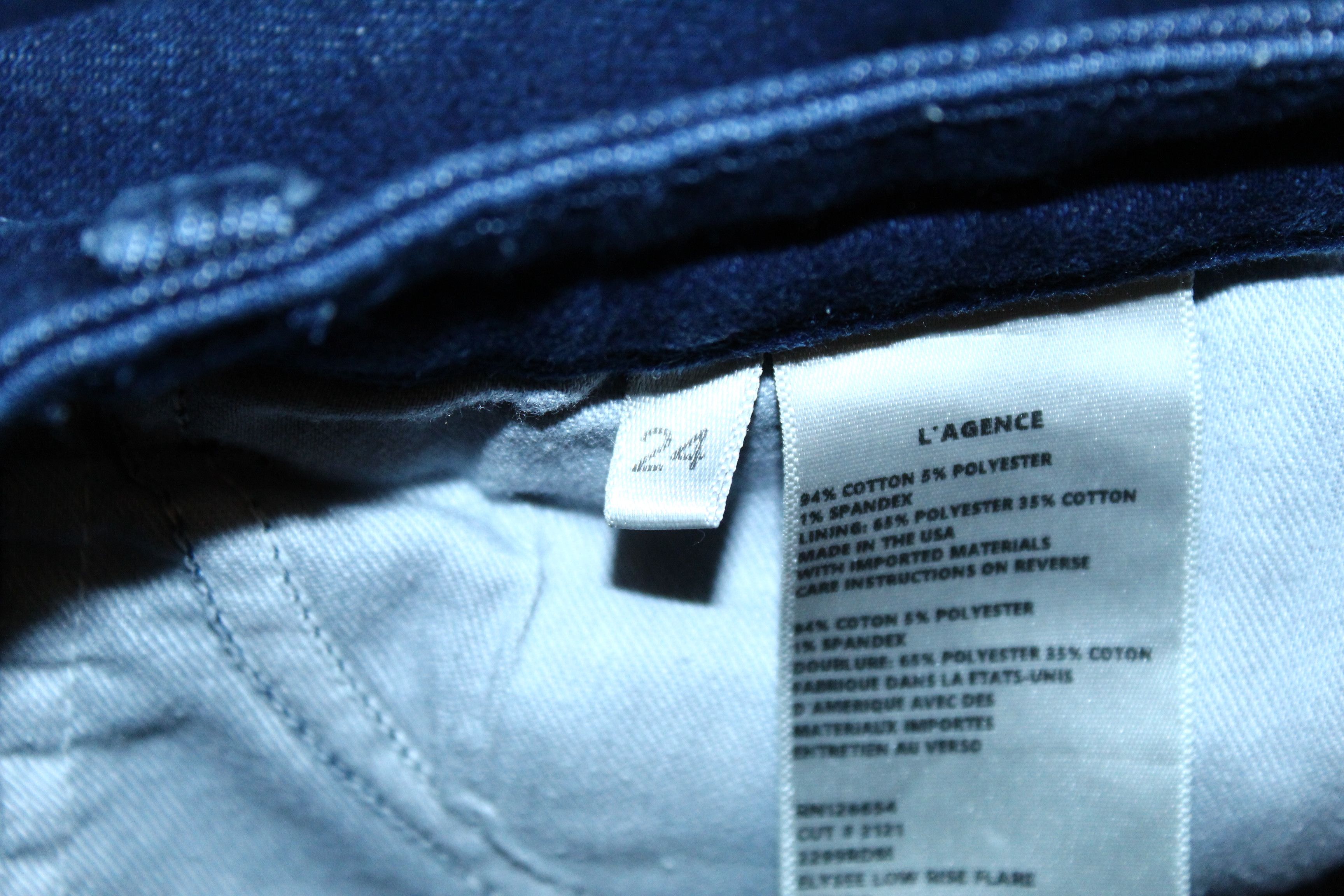 L'AGENCE L'Agence Elysee Low Rise Flare Indigo Jeans Size 26" / US 2 / IT 38 - 11 Thumbnail