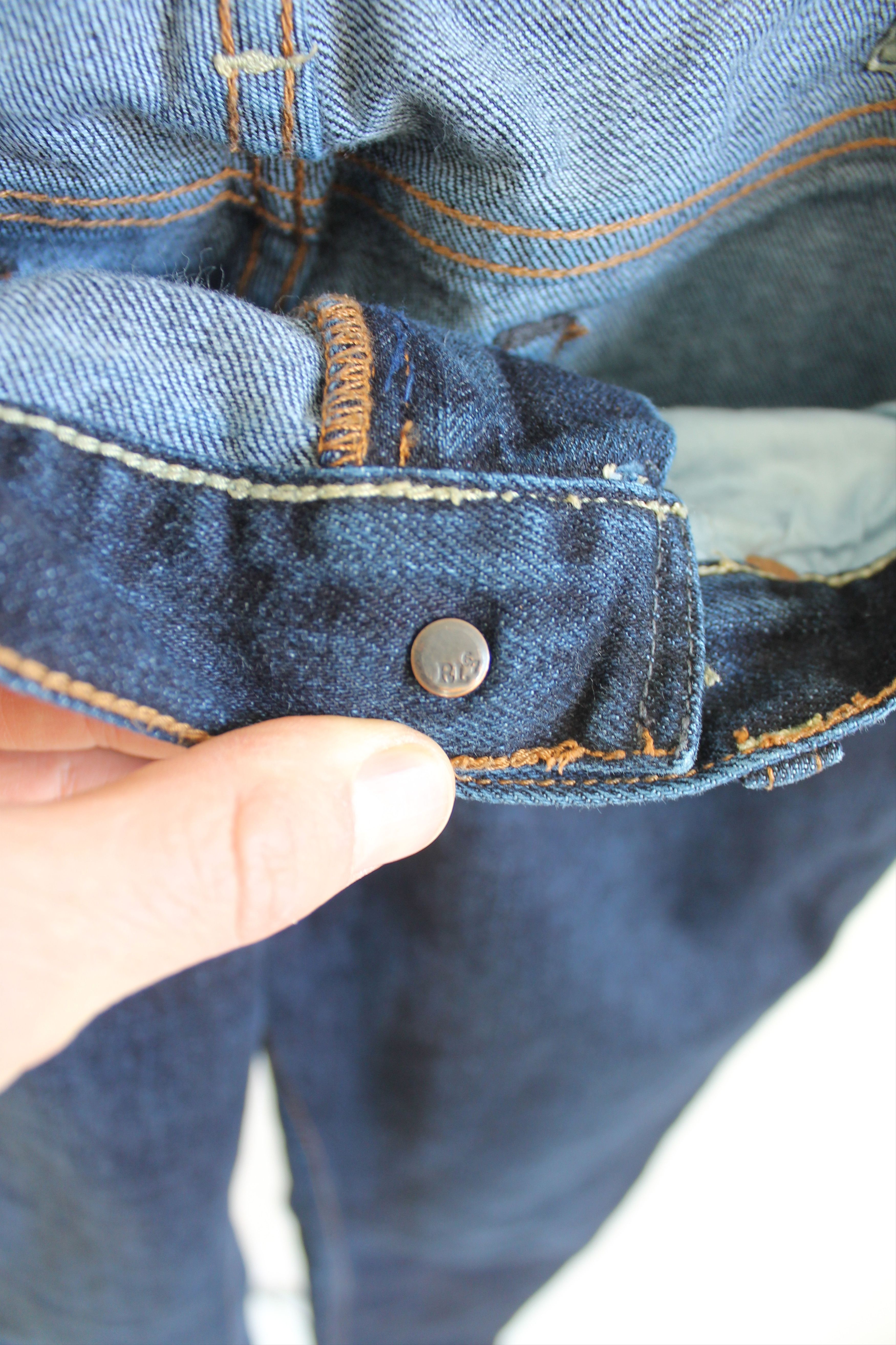 Ralph Lauren Ralph Lauren Thompson 650 Denim Slim 30 Stretch Indigo Pants Size US 30 / EU 46 - 10 Thumbnail