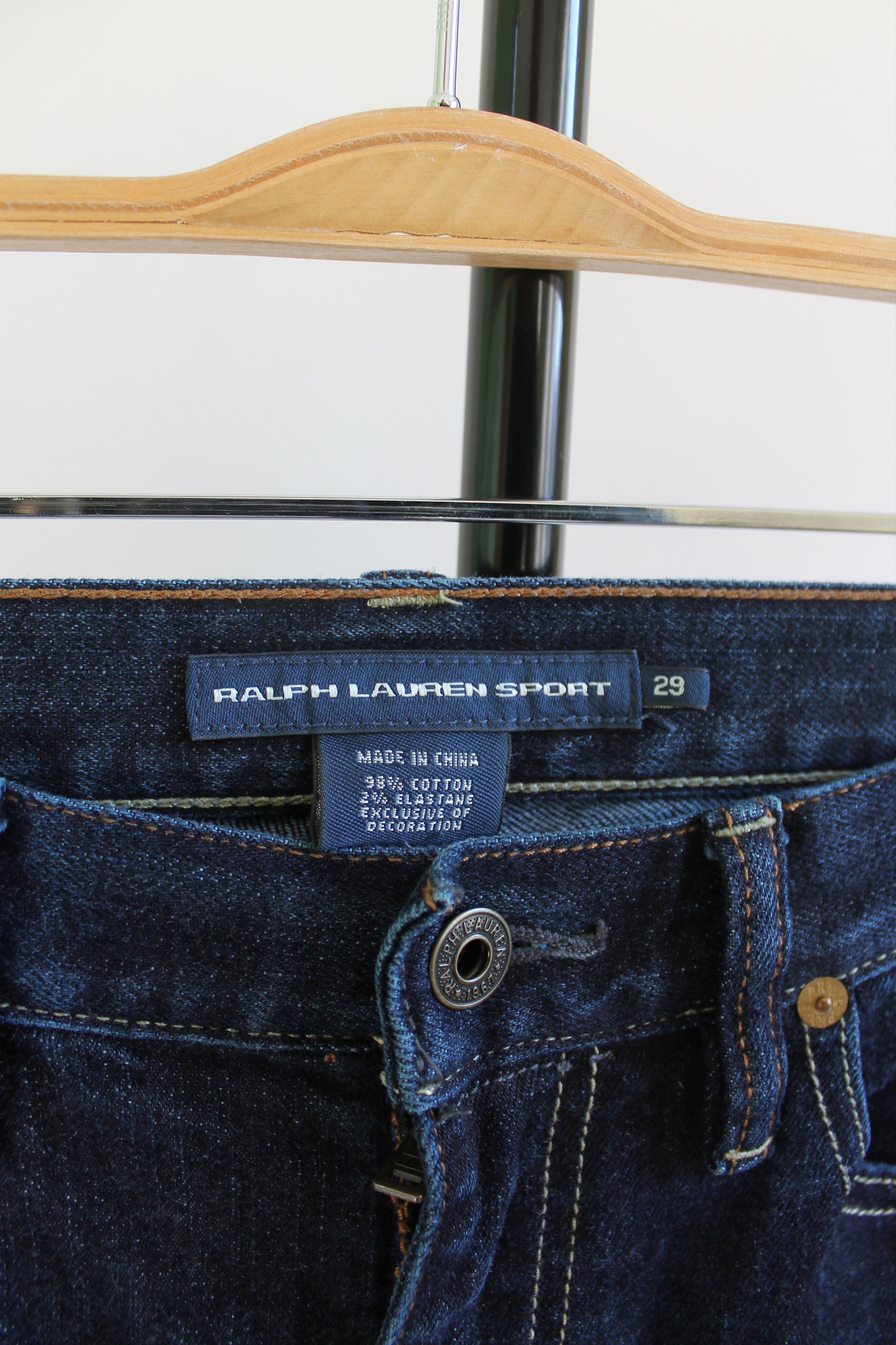 Ralph Lauren Ralph Lauren Thompson 650 Denim Slim 30 Stretch Indigo Pants Size US 30 / EU 46 - 5 Thumbnail