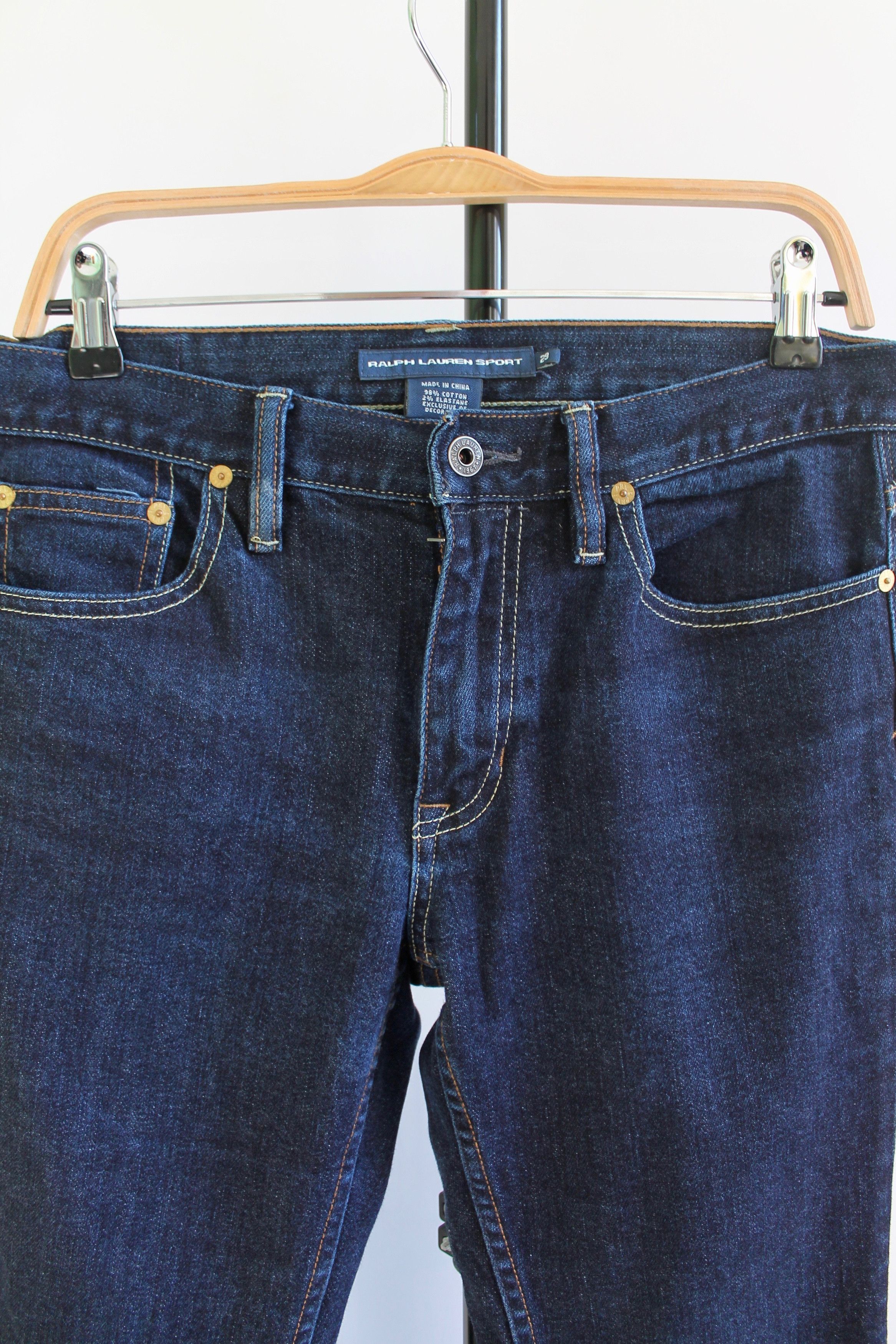 Ralph Lauren Ralph Lauren Thompson 650 Denim Slim 30 Stretch Indigo Pants Size US 30 / EU 46 - 2 Thumbnail