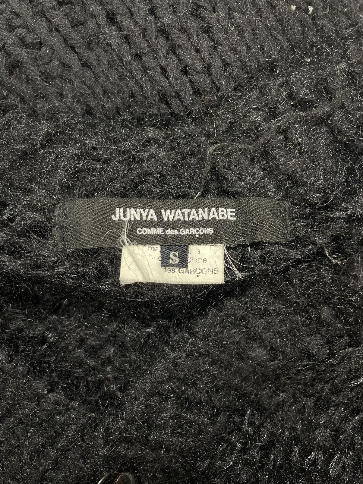 Junya Watanabe AD2011 Mohair Long Cardigan Size US S / EU 44-46 / 1 - 4 Thumbnail