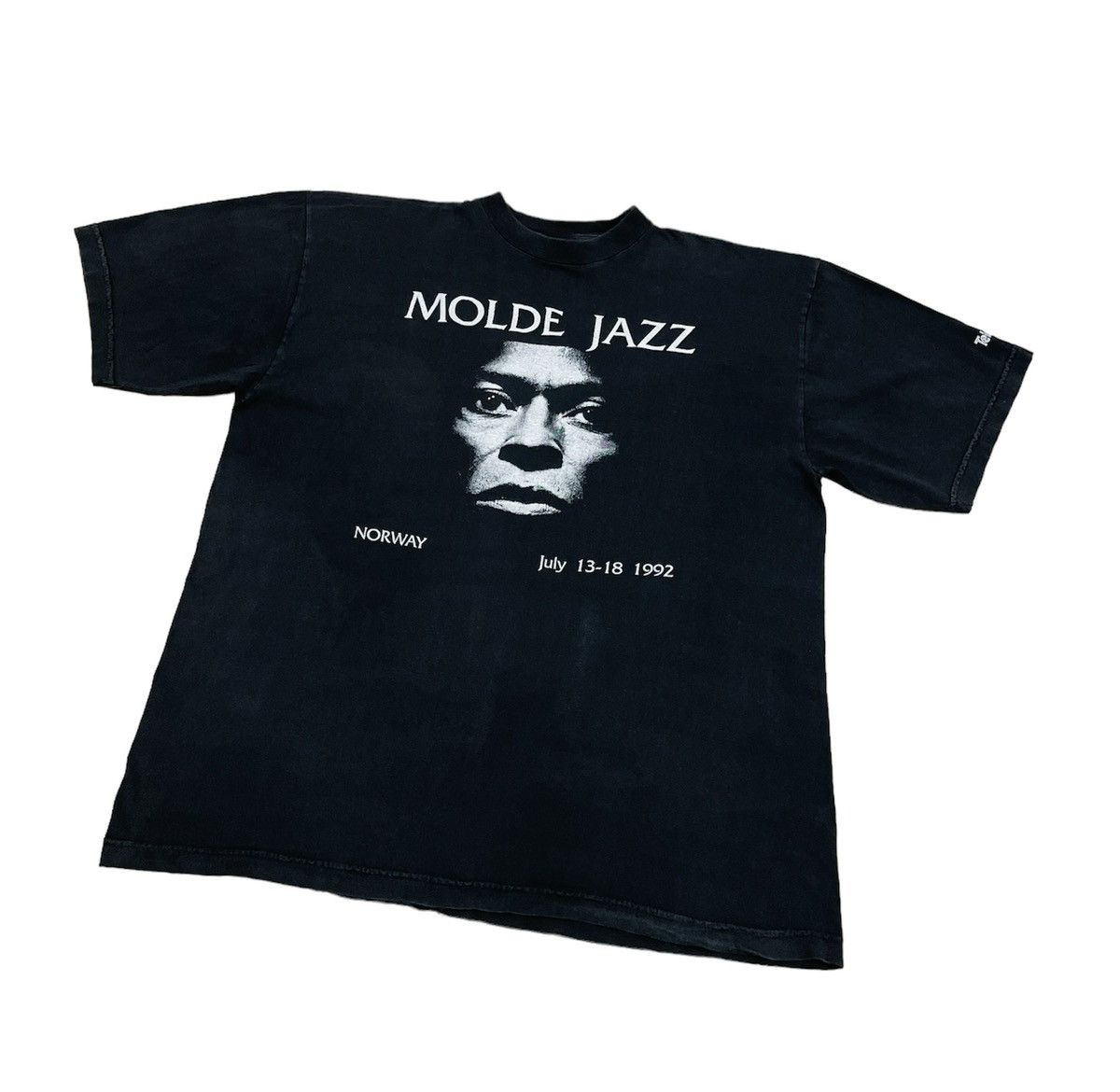 Band Tees × Vintage Molde Jazz Miles Davis 1992 Vintage Tee