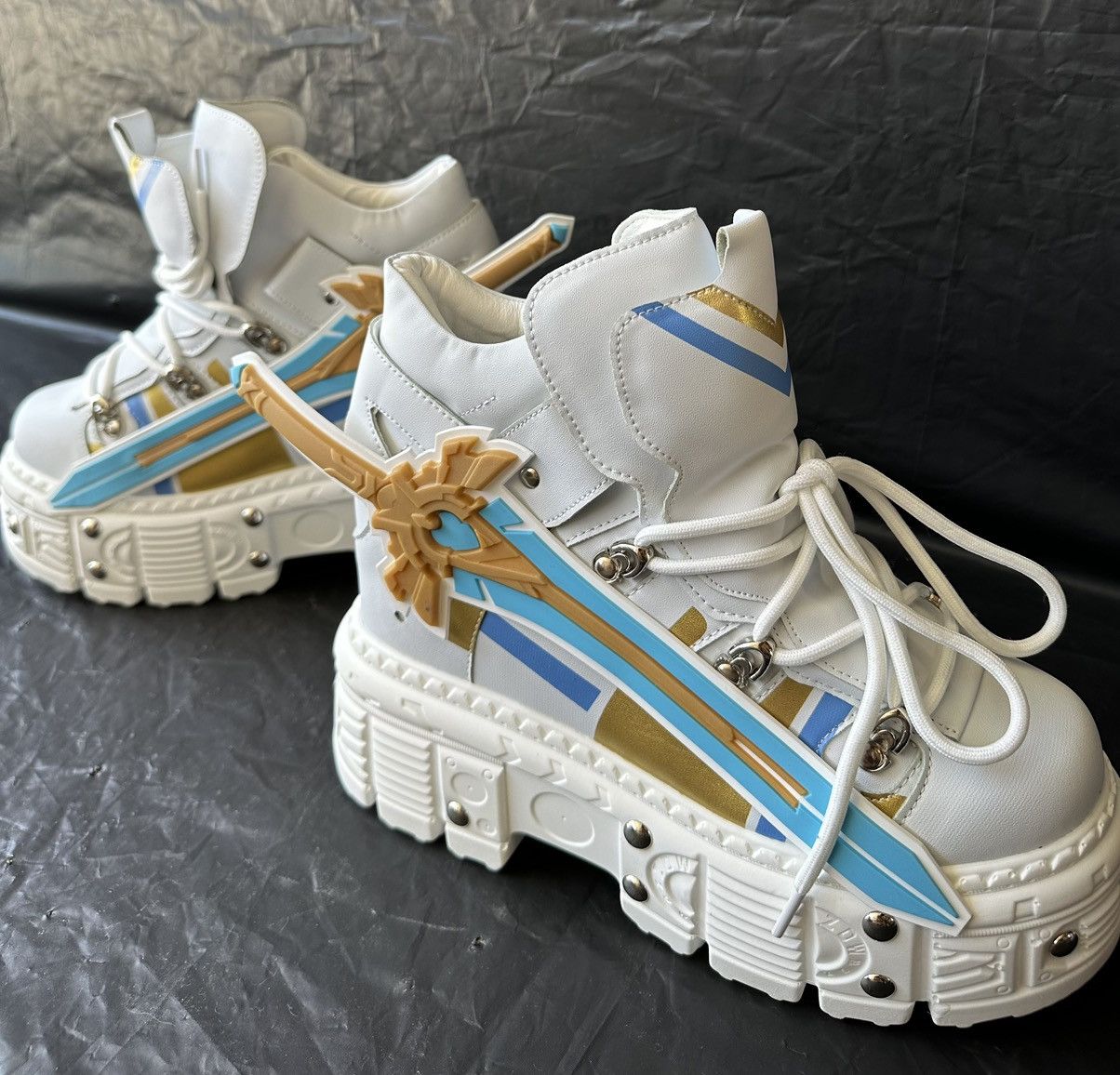Custom Sneaker Anthony Wang street wear #rave #punk #rock #Sneakers ...