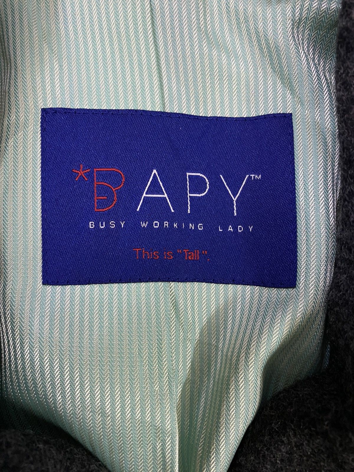 Bape Bapy The Busy Working Lady Wool Jacket Size XS / US 0-2 / IT 36-38 - 8 Thumbnail