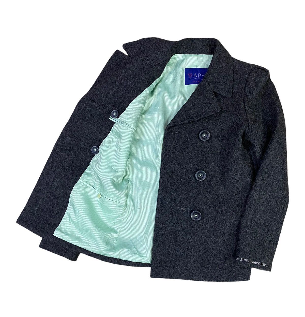 Bape Bapy The Busy Working Lady Wool Jacket Size XS / US 0-2 / IT 36-38 - 2 Thumbnail