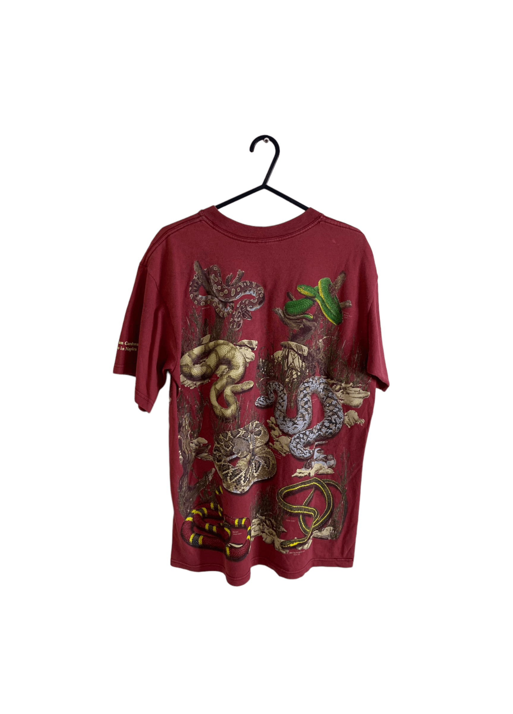 Vintage 1998 vintage Snakes all over print tee, rozmiar M Size US M / EU 48-50 / 2 - 4 Thumbnail