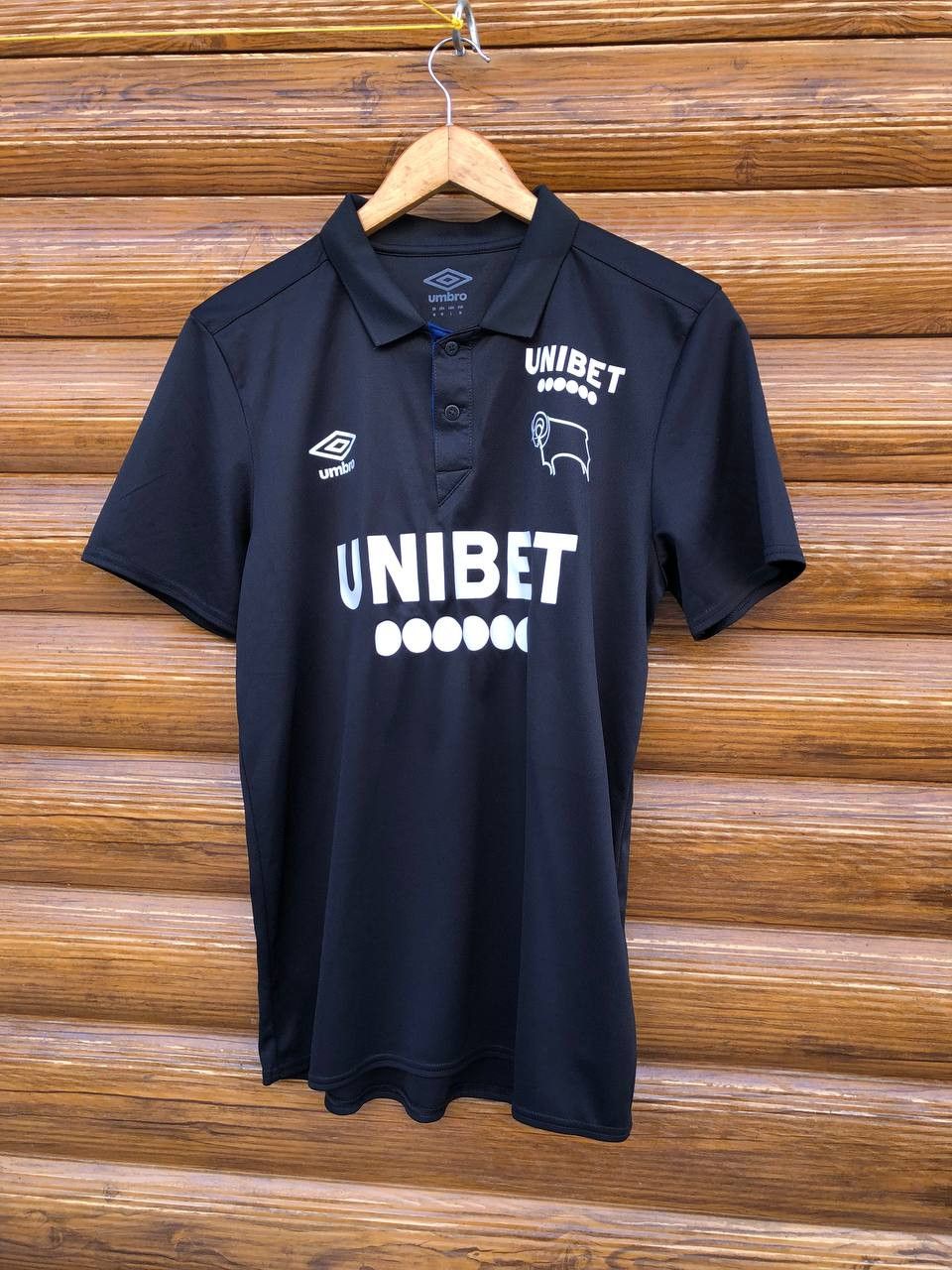 Umbro DERBY COUNTY HOME SHIRT FOOTBALL SOCCER JERSEY UMBRO Size US M / EU 48-50 / 2 - 1 Thumbnail