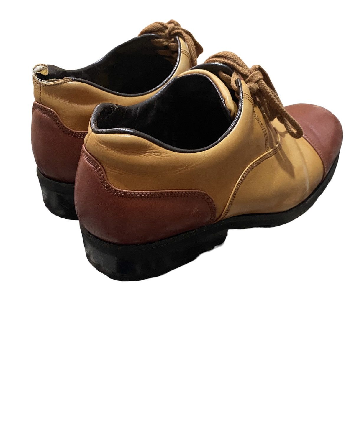 Dries Van Noten RARE! Dries Van Noten 2 Tone Colour Casual Low Cut Boot Size US 8 / EU 41 - 5 Thumbnail