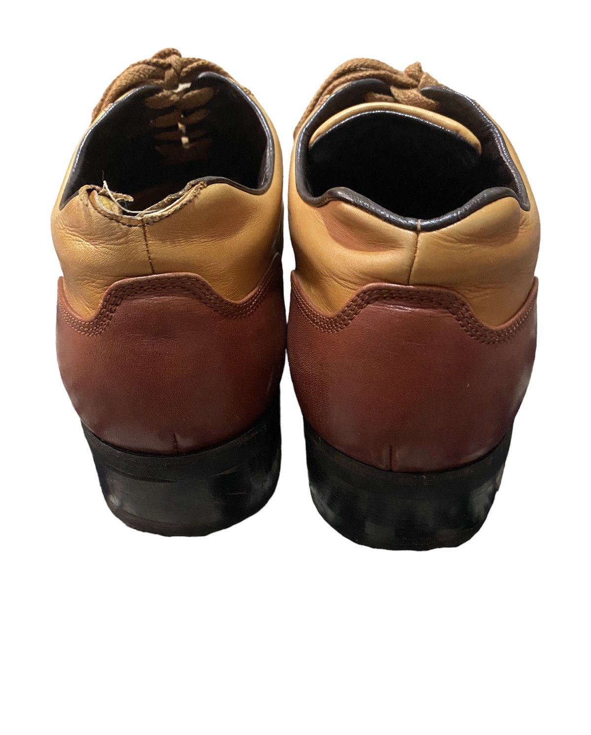 Dries Van Noten RARE! Dries Van Noten 2 Tone Colour Casual Low Cut Boot Size US 8 / EU 41 - 4 Thumbnail