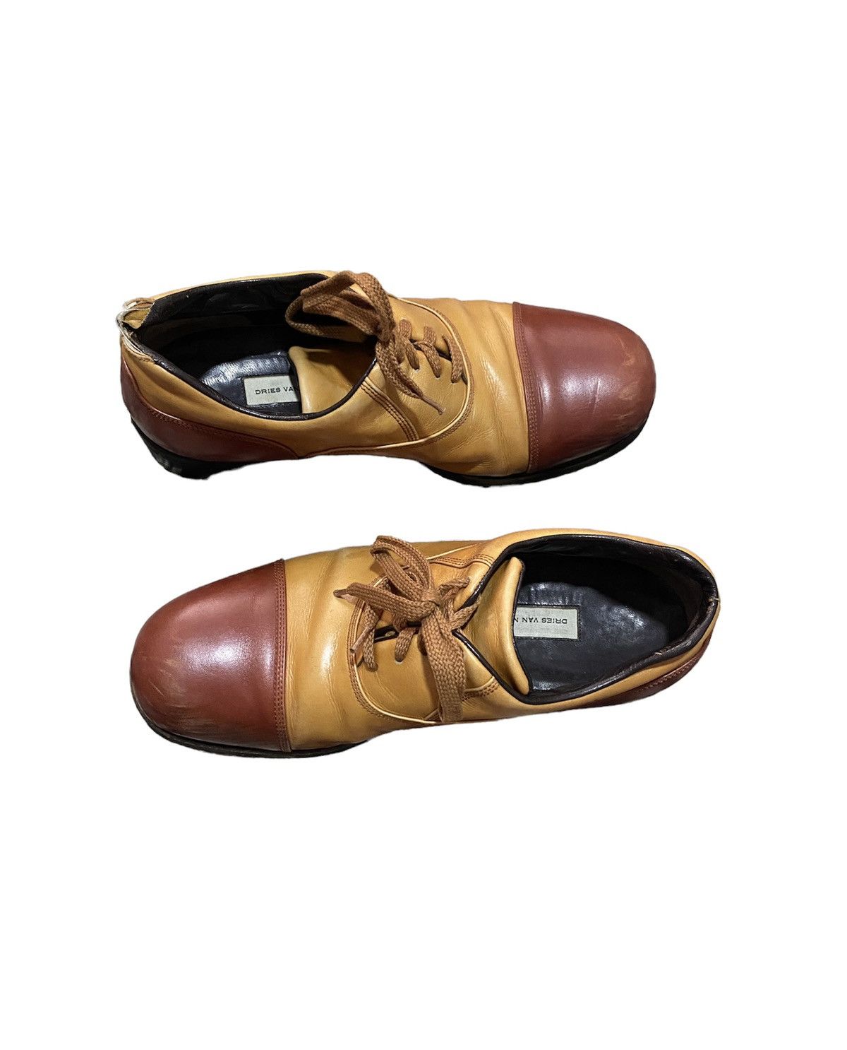 Dries Van Noten RARE! Dries Van Noten 2 Tone Colour Casual Low Cut Boot Size US 8 / EU 41 - 2 Thumbnail