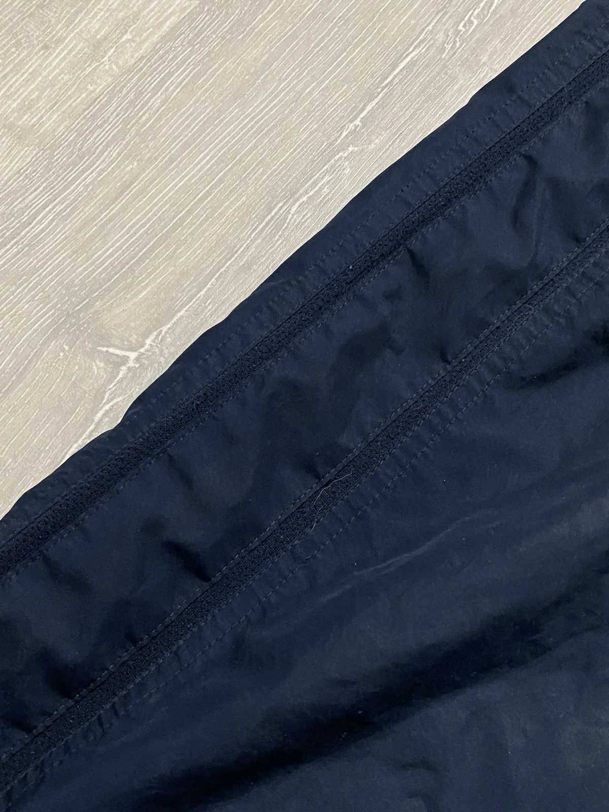 Nike × Vintage Nike vintage navy track pants small swoosh parachute Size US 32 / EU 48 - 3 Thumbnail