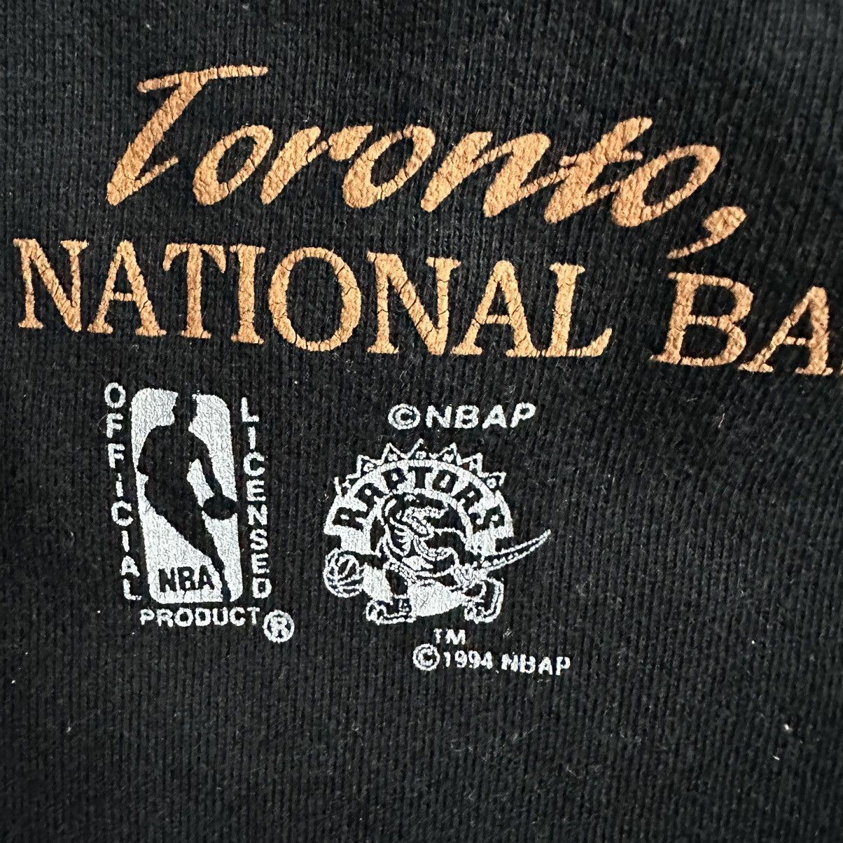 NBA × Vintage Vintage 1995 Toronto raptors nba waves crewneck sweater / M Size US M / EU 48-50 / 2 - 4 Thumbnail