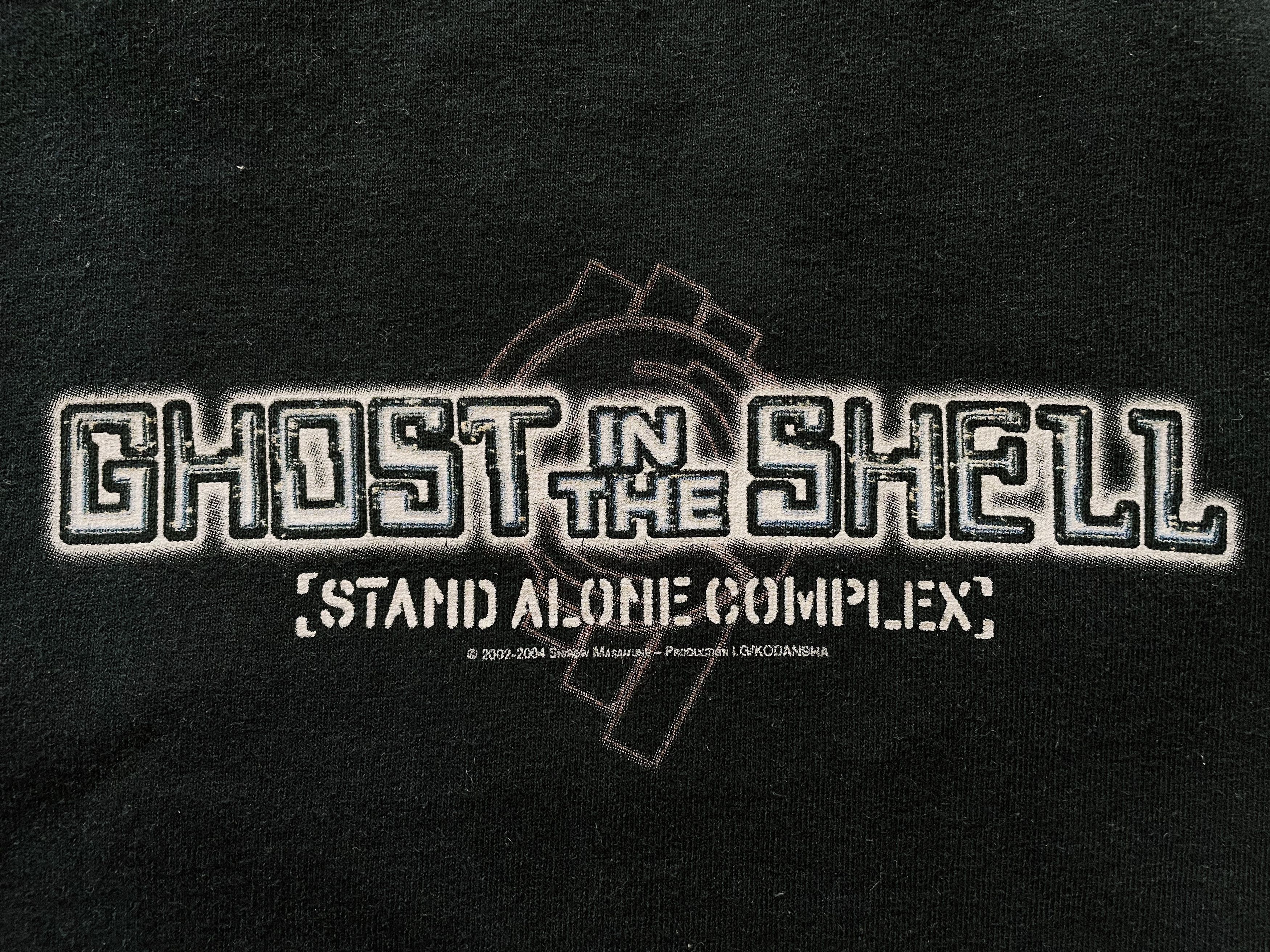Anime Vintage 2004 Ghost in the Shell Stand Alone Complex T-shirt Size US XL / EU 56 / 4 - 4 Thumbnail
