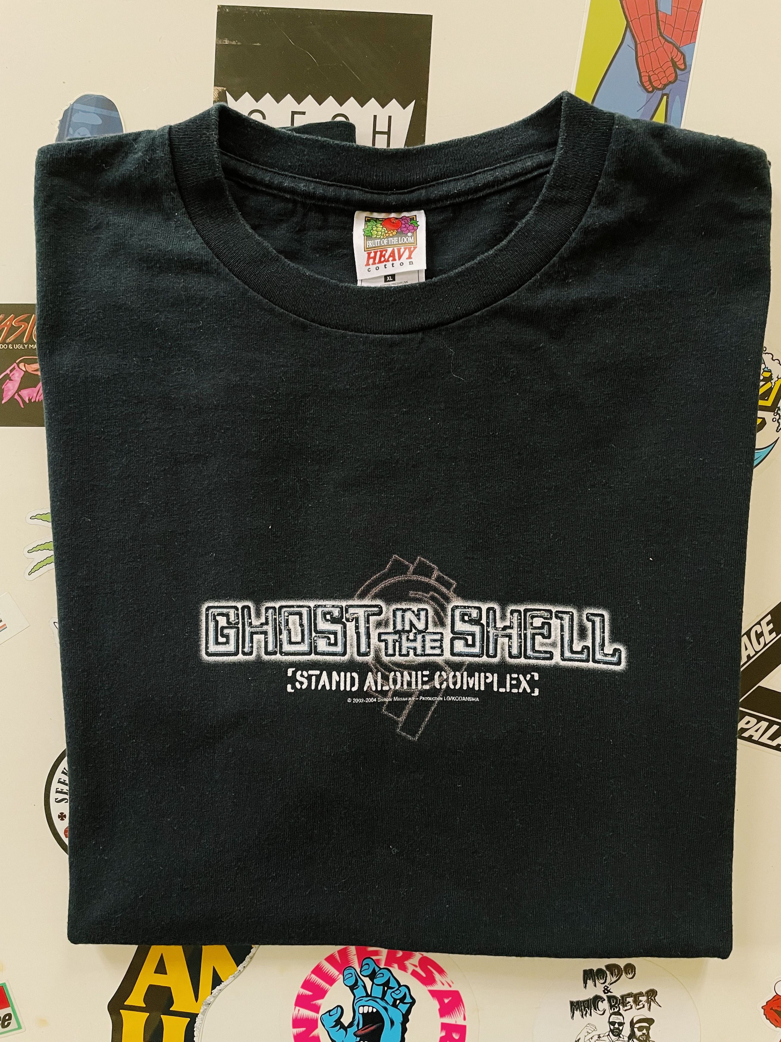 Anime Vintage 2004 Ghost in the Shell Stand Alone Complex T-shirt Size US XL / EU 56 / 4 - 6 Thumbnail