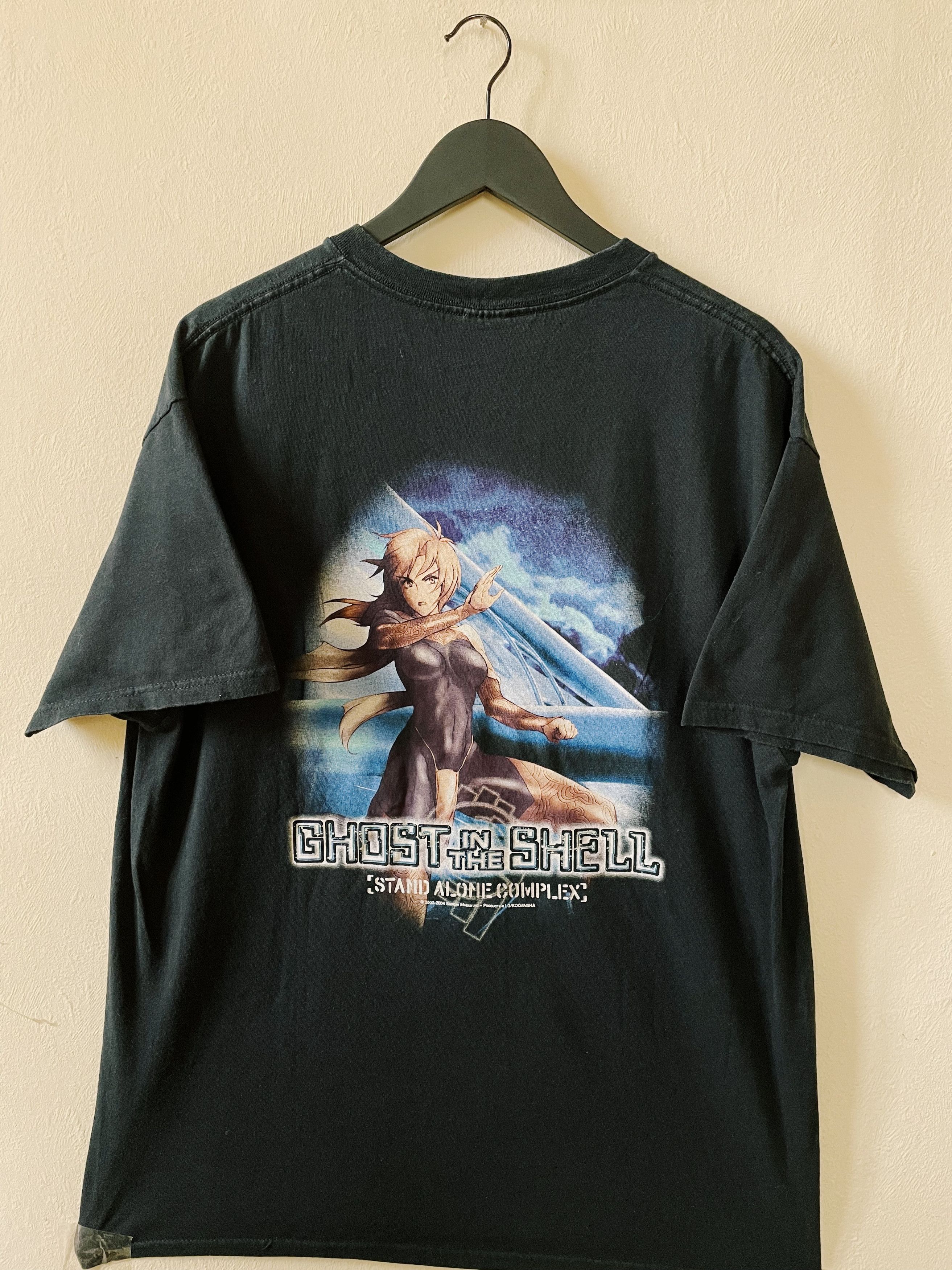 Anime Vintage 2004 Ghost in the Shell Stand Alone Complex T-shirt Size US XL / EU 56 / 4 - 1 Thumbnail