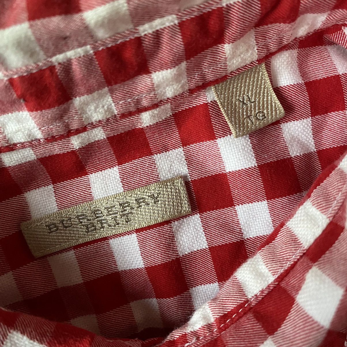 Burberry Burberry Brit Check Shirt Size US XL / EU 56 / 4 - 7 Thumbnail