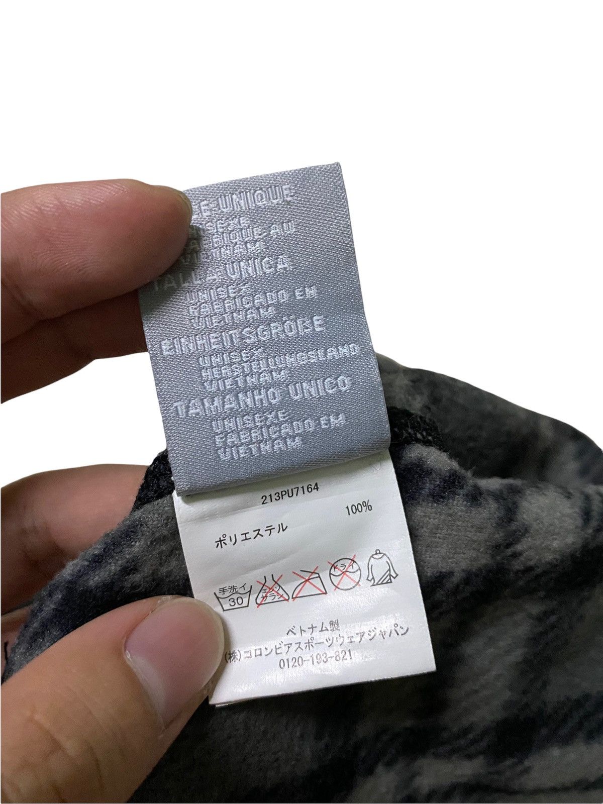 Columbia Columbia Checkered Balaclava Size ONE SIZE - 6 Thumbnail