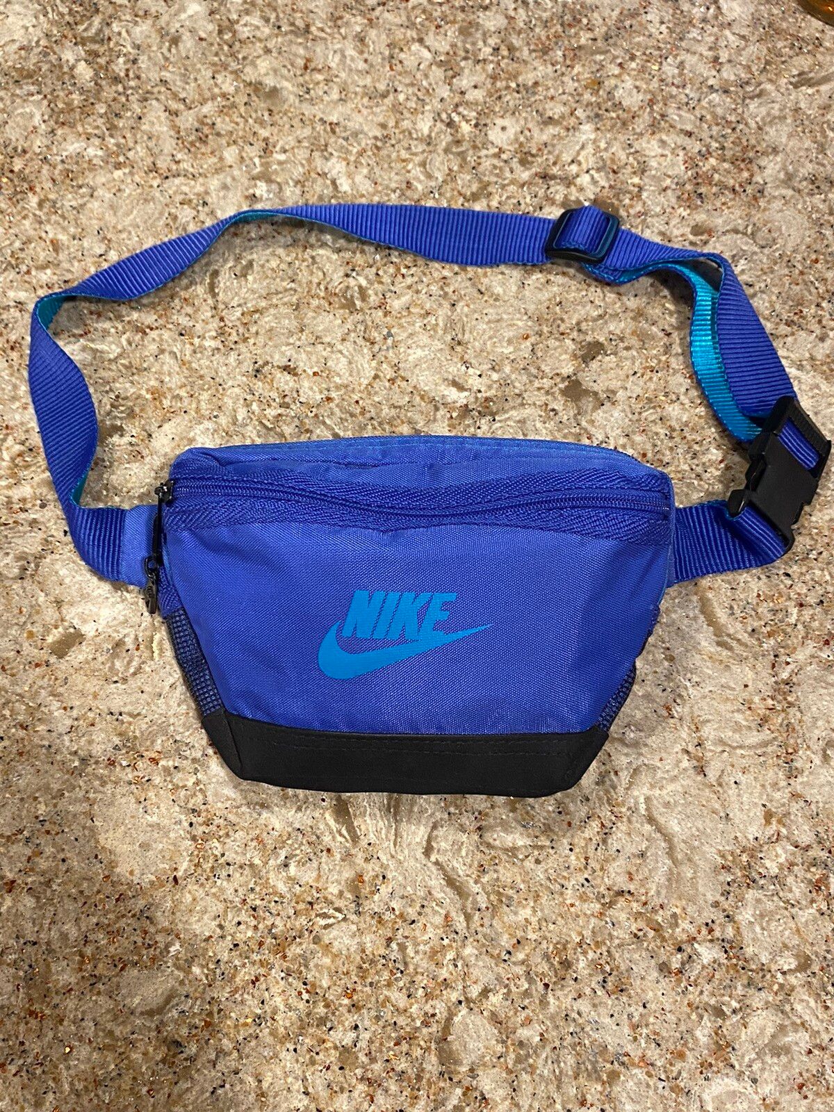 Nike Vintage Nike Fanny Pack Blue Size ONE SIZE - 1 Preview