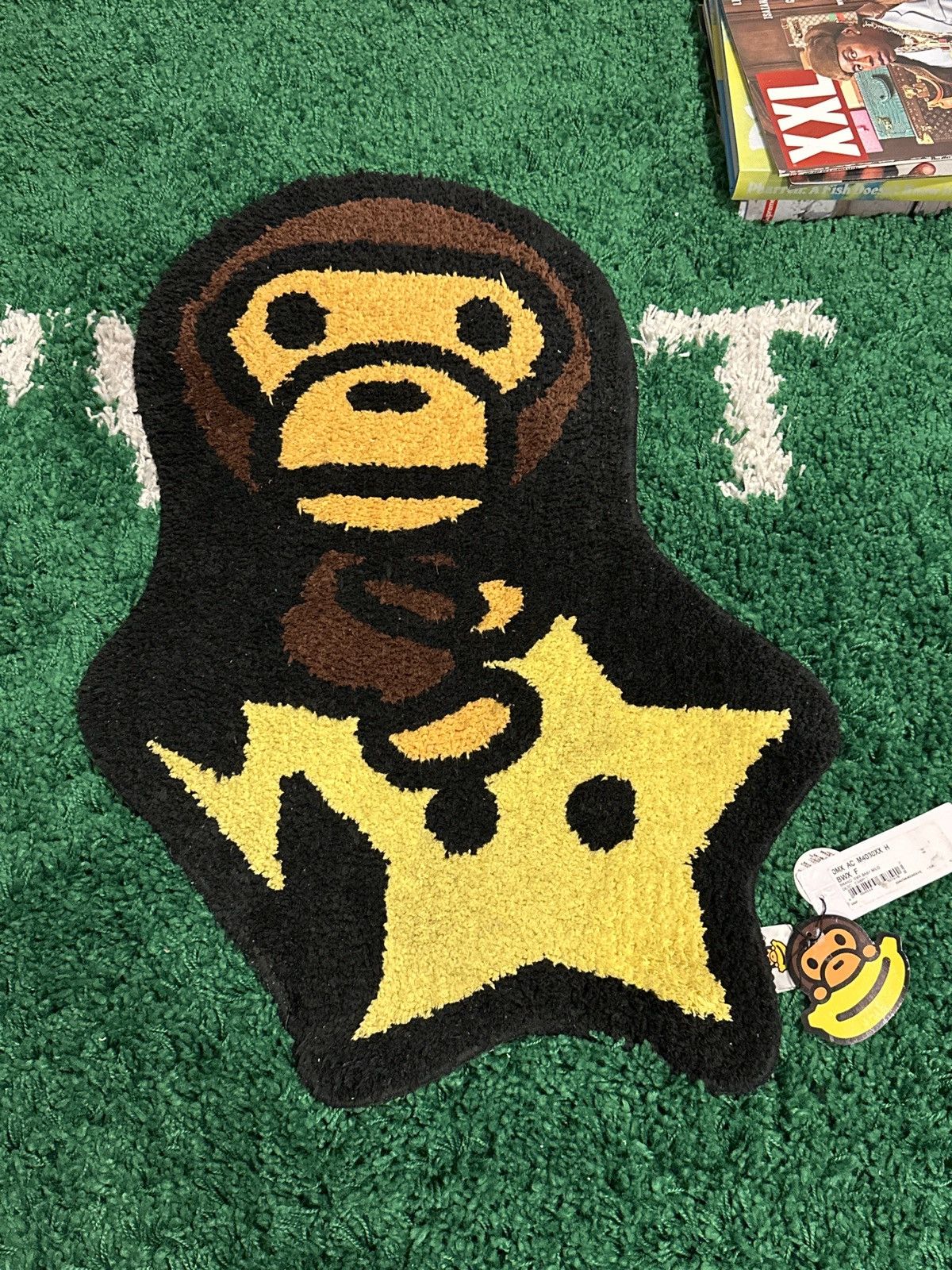 BAPE BABY MILO ALL BABY MILO RUG ラグマット BAPE All Baby Milo Rug Brown - SS24 - US