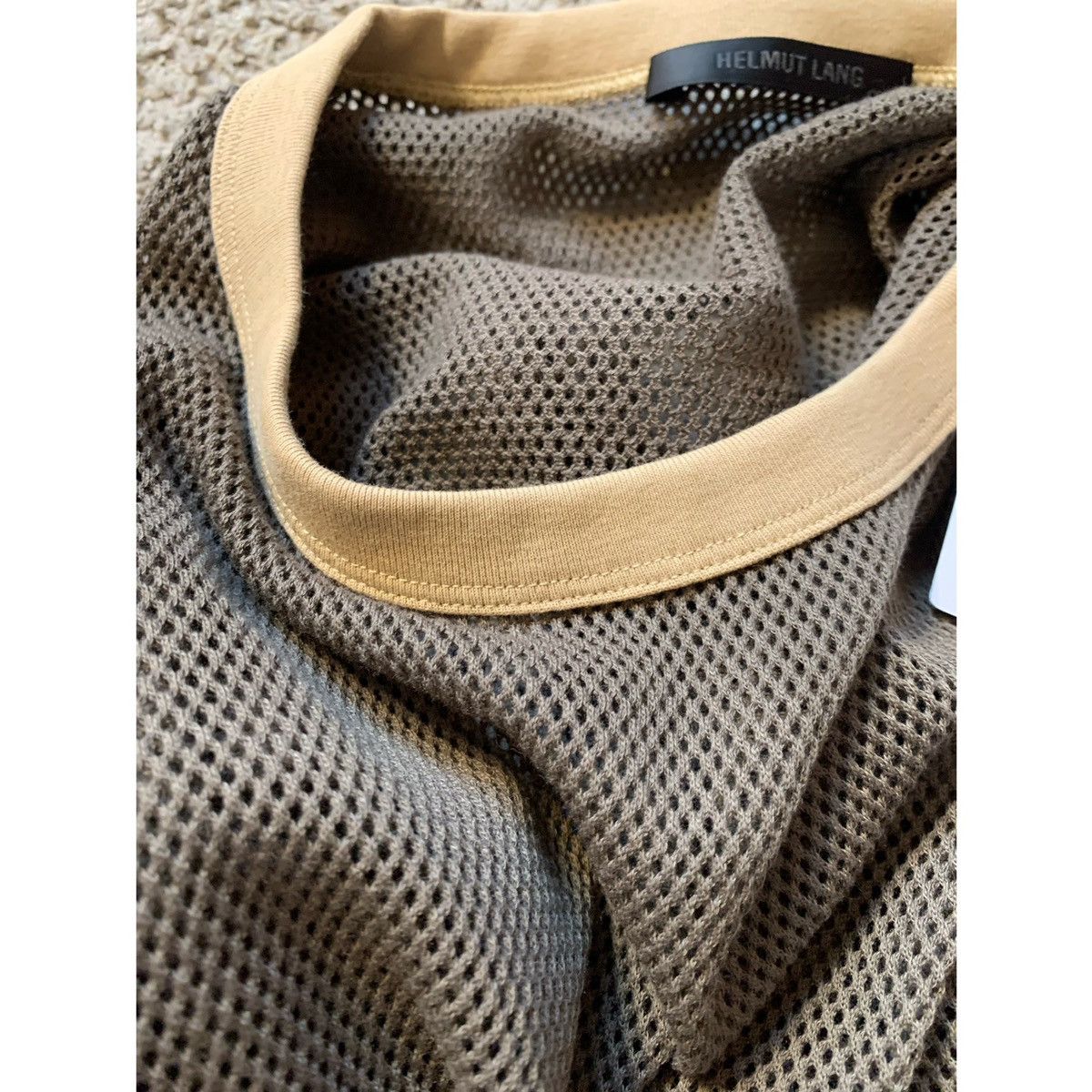 Helmut Lang HELMUT LANG MESH KOLLEKTION RINGER JERSEY Size US S / EU 44-46 / 1 - 12 Thumbnail