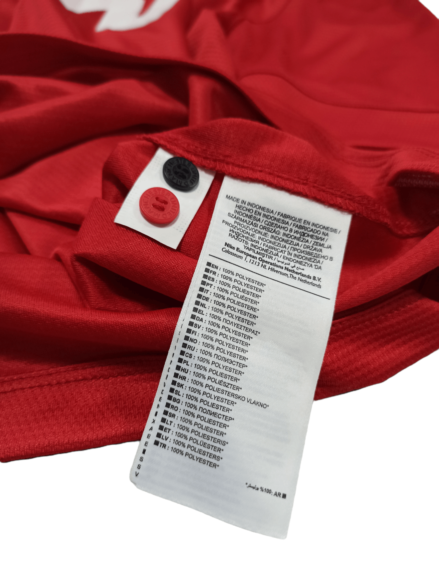 Nike Manchester United 2013/14 Home Nike Football Shirt Size US L / EU 52-54 / 3 - 8 Thumbnail