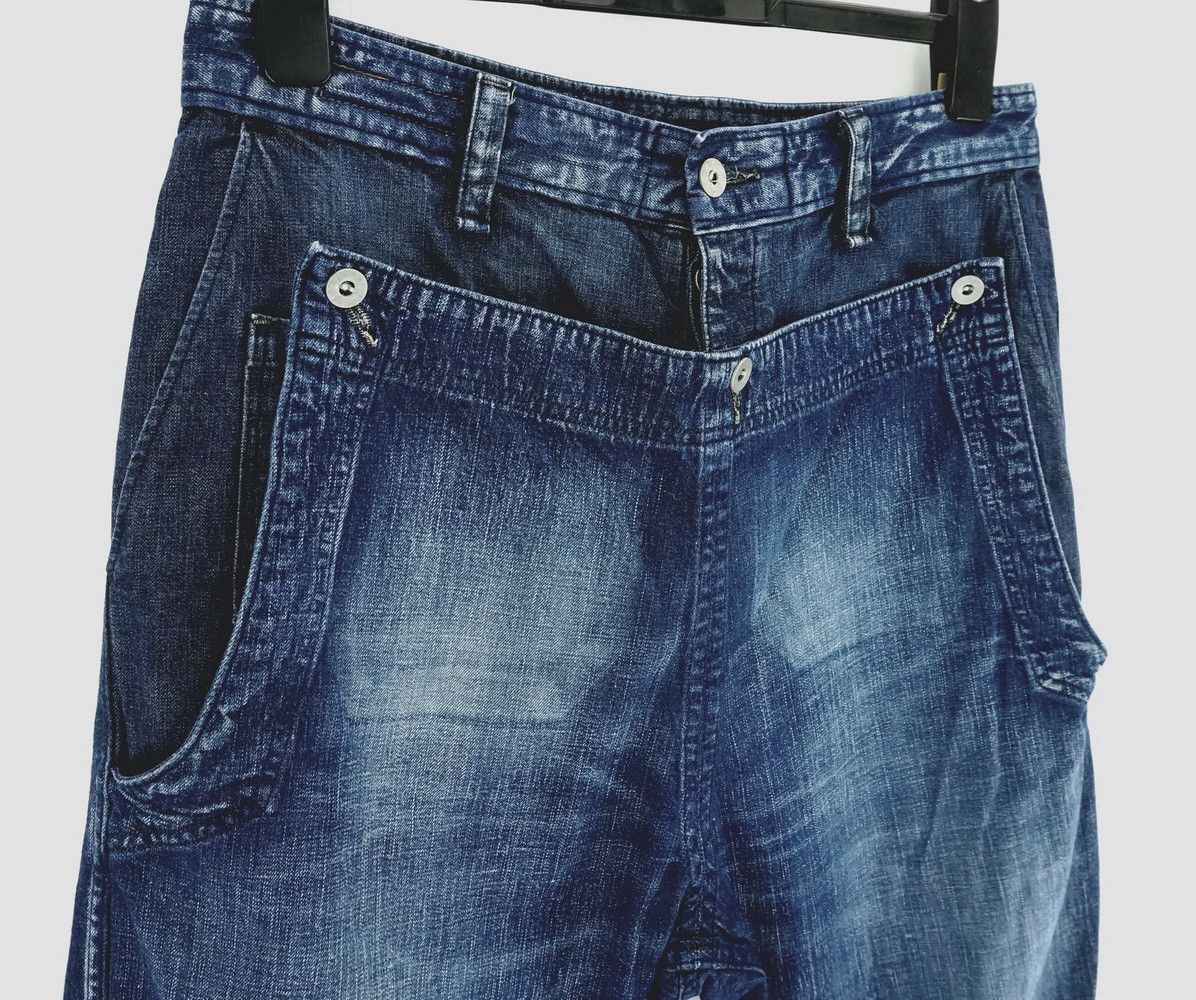 Japanese Brand Japan JOHN BULL Front Flap button Fly Jeans Size US 31 - 4 Thumbnail