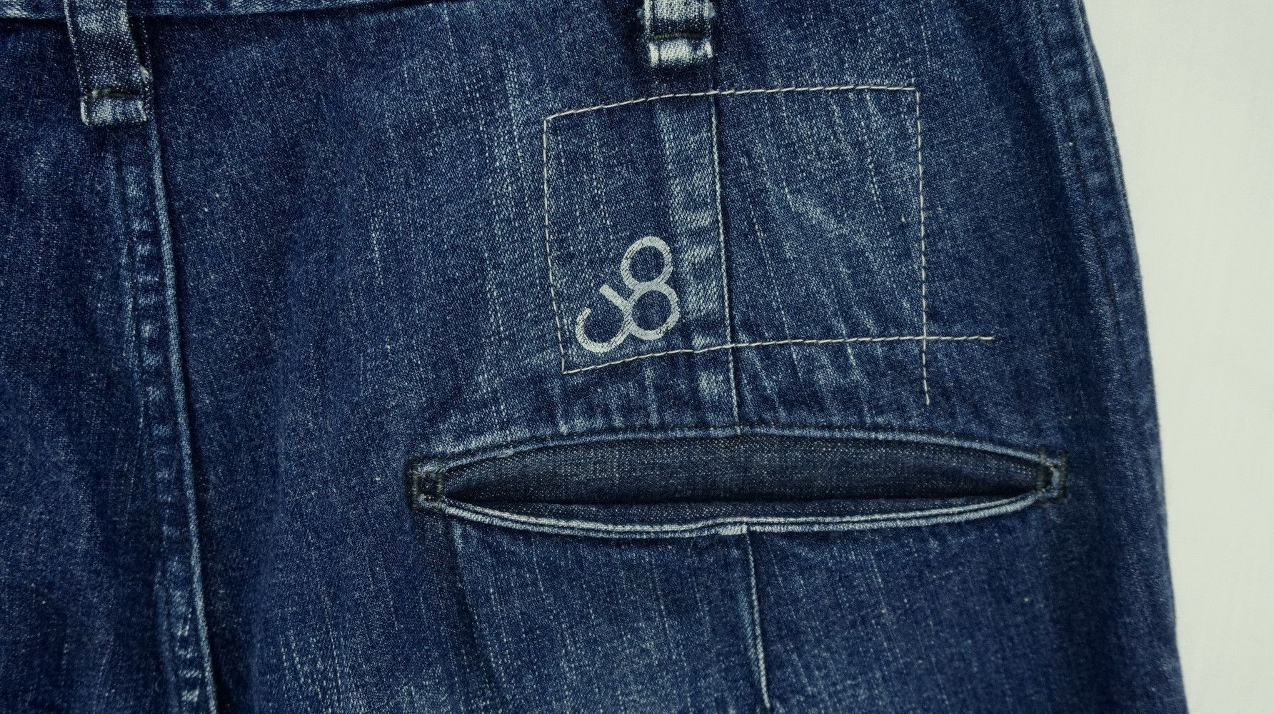 Japanese Brand Japan JOHN BULL Front Flap button Fly Jeans Size US 31 - 6 Thumbnail