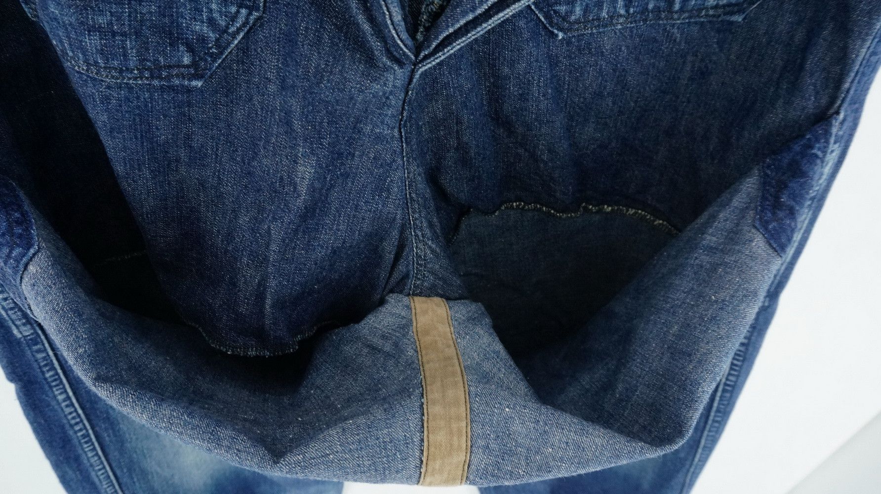 Japanese Brand Japan JOHN BULL Front Flap button Fly Jeans Size US 31 - 10 Thumbnail