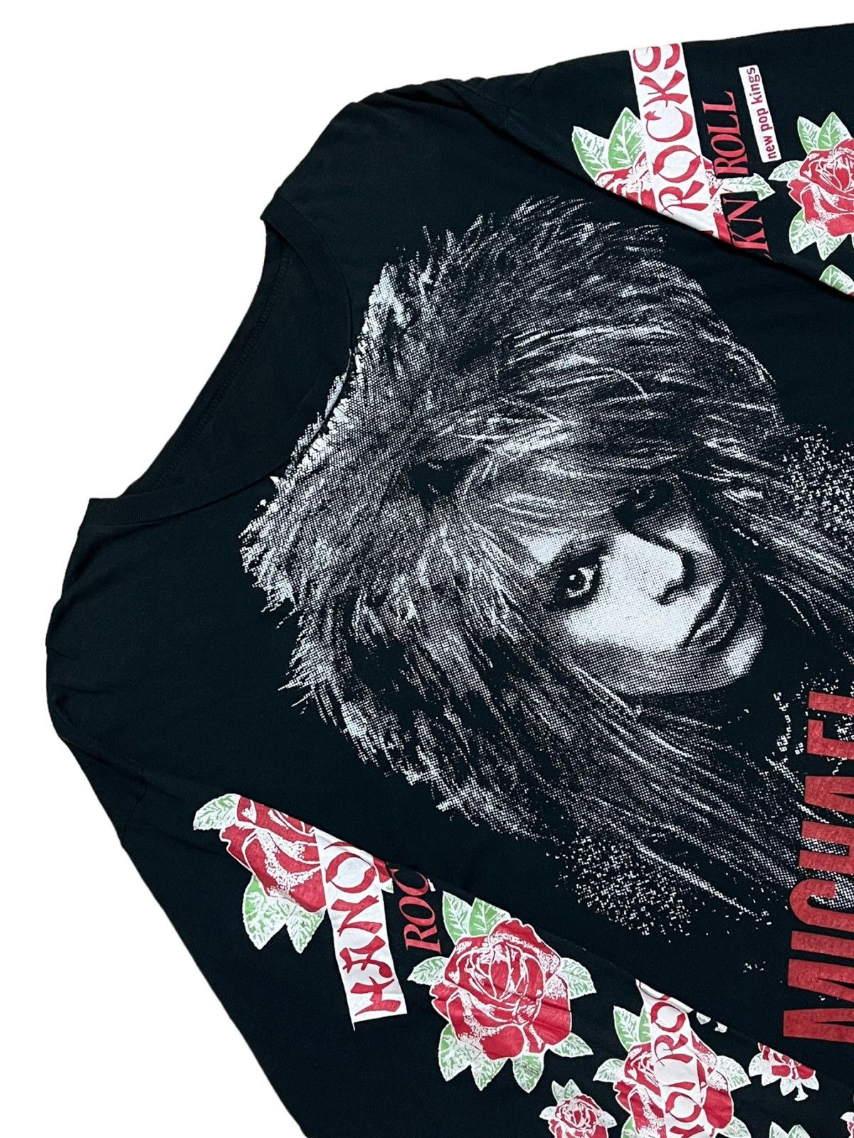 Band Tees × Vintage Rare Vintage Michael Monroe New Pop Kings Rock Music Size US L / EU 52-54 / 3 - 4 Thumbnail