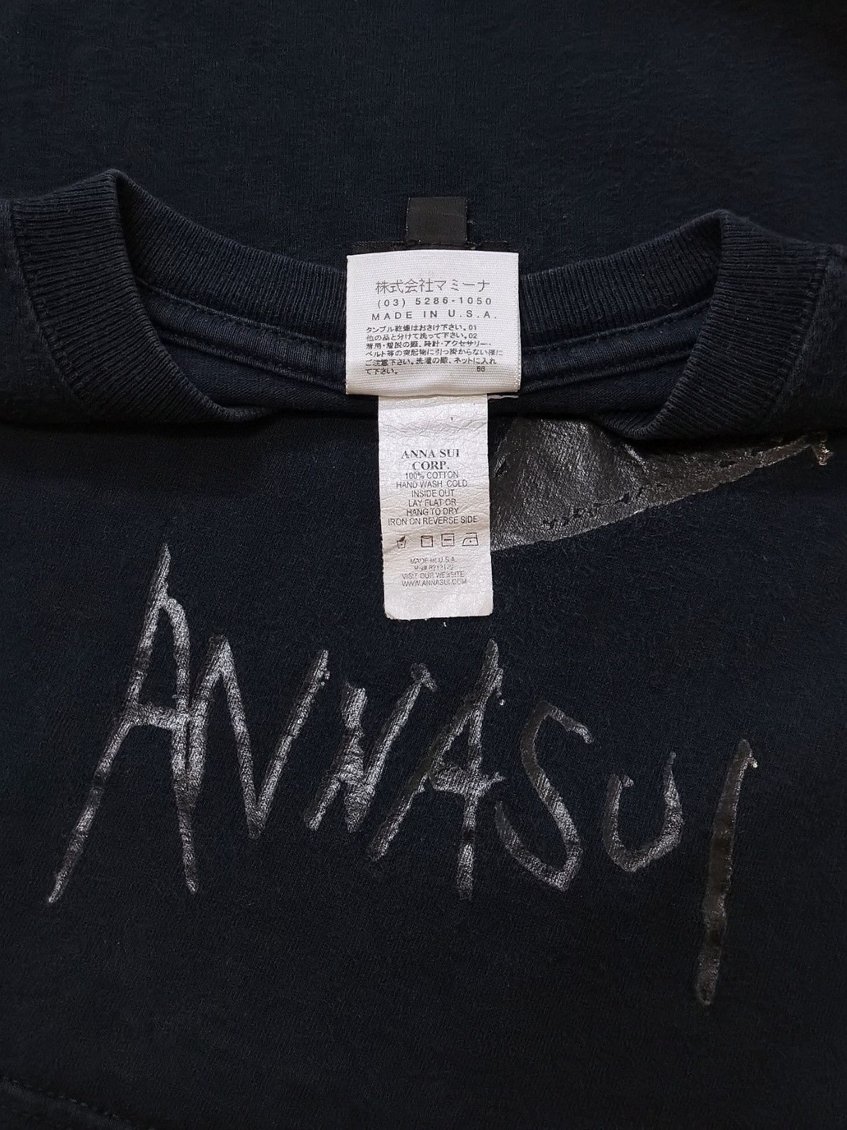 Anna Sui Anna Sui Made in USA T-shirt Rare Design Size XS / US 0-2 / IT 36-38 - 12 Thumbnail