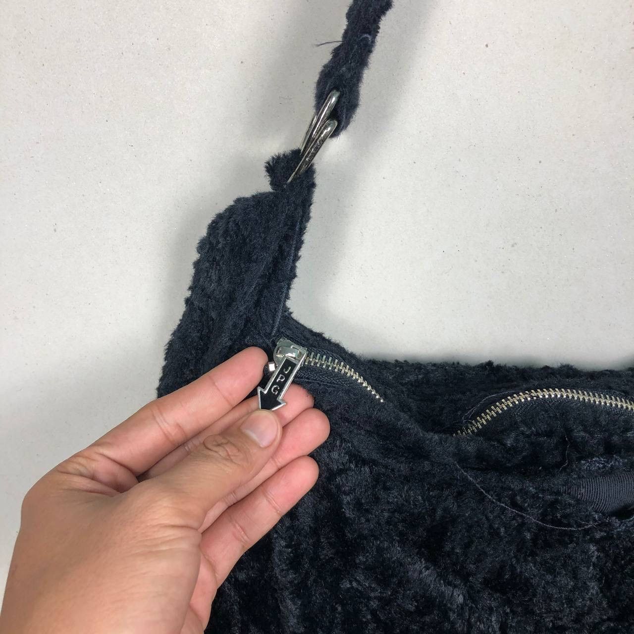 Jean Paul Gaultier Jean Paul Gaultier Faux Fur Shoulder Crossbody Messenger Bag Size ONE SIZE - 9 Thumbnail