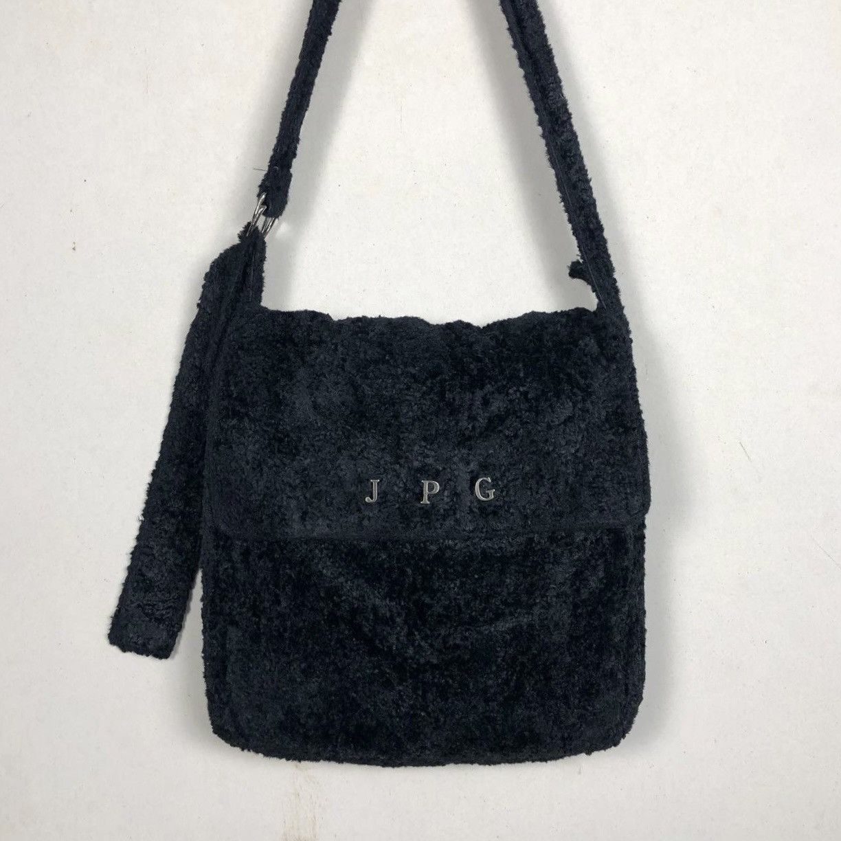 Jean Paul Gaultier Jean Paul Gaultier Faux Fur Shoulder Crossbody Messenger Bag Size ONE SIZE - 4 Thumbnail