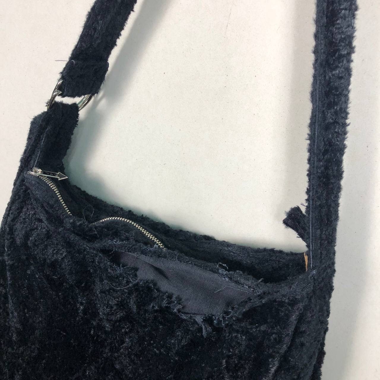 Jean Paul Gaultier Jean Paul Gaultier Faux Fur Shoulder Crossbody Messenger Bag Size ONE SIZE - 10 Thumbnail