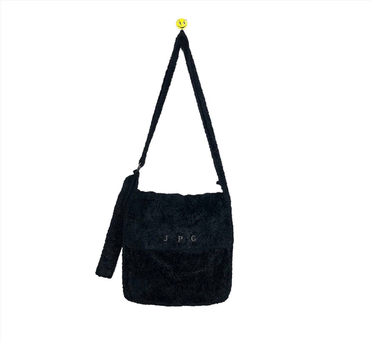 Jean Paul Gaultier Jean Paul Gaultier Faux Fur Shoulder Crossbody Messenger Bag Size ONE SIZE - 1 Thumbnail