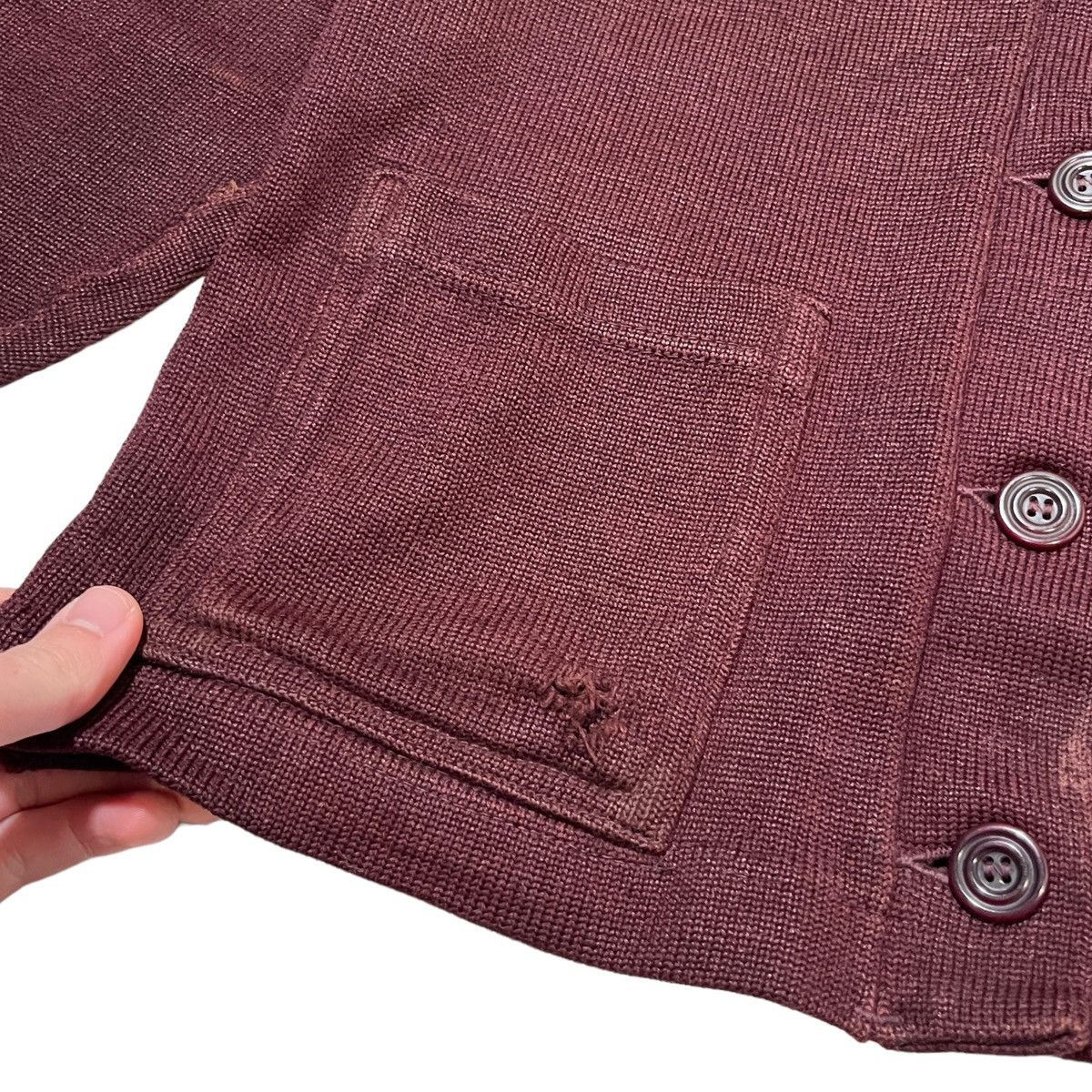 Vintage × Wilson 40s Wilson Letterman Button Up Varsity Jacket Size US S / EU 44-46 / 1 - 4 Thumbnail