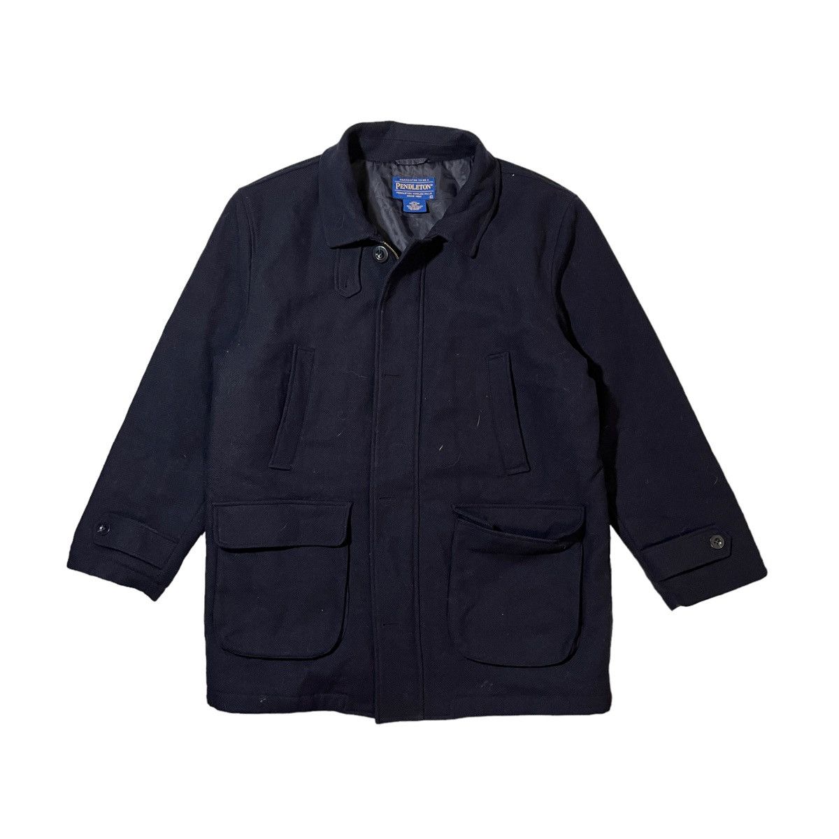 Pendleton × Vintage Vintage Pendleton Woolen Mills Long Coat Size US L / EU 52-54 / 3 - 1 Thumbnail