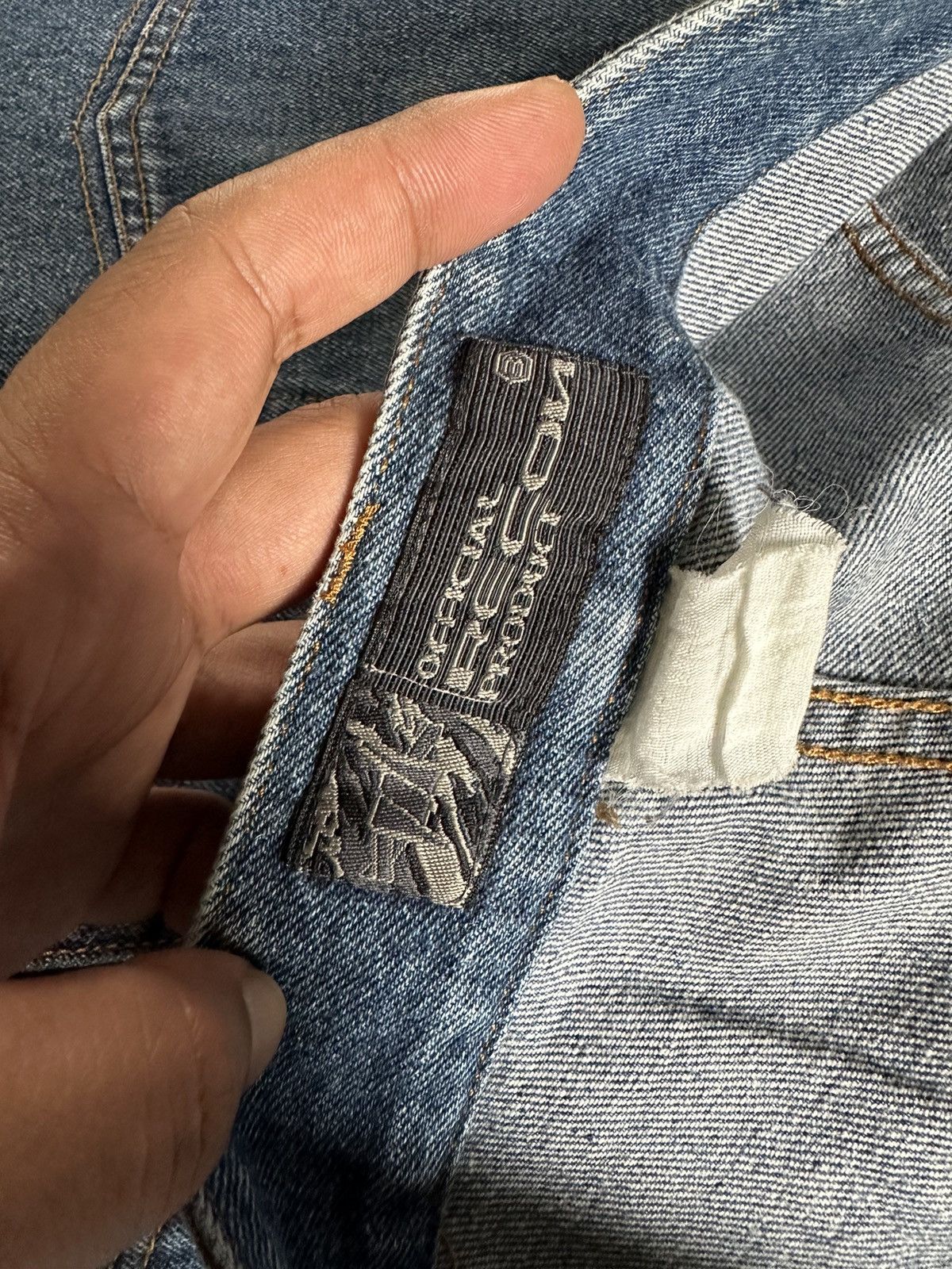 Recon 90’s RECON baggy denim distressed jeans Size US 34 / EU 50 - 18 Thumbnail