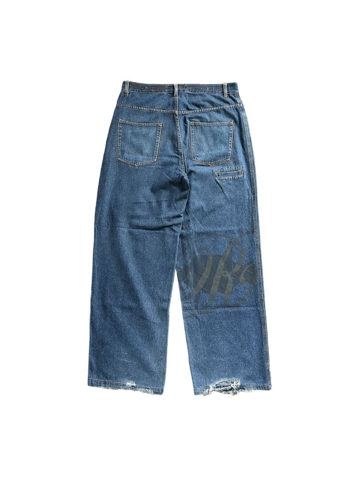 Recon 90’s RECON baggy denim distressed jeans Size US 34 / EU 50 - 1 Thumbnail