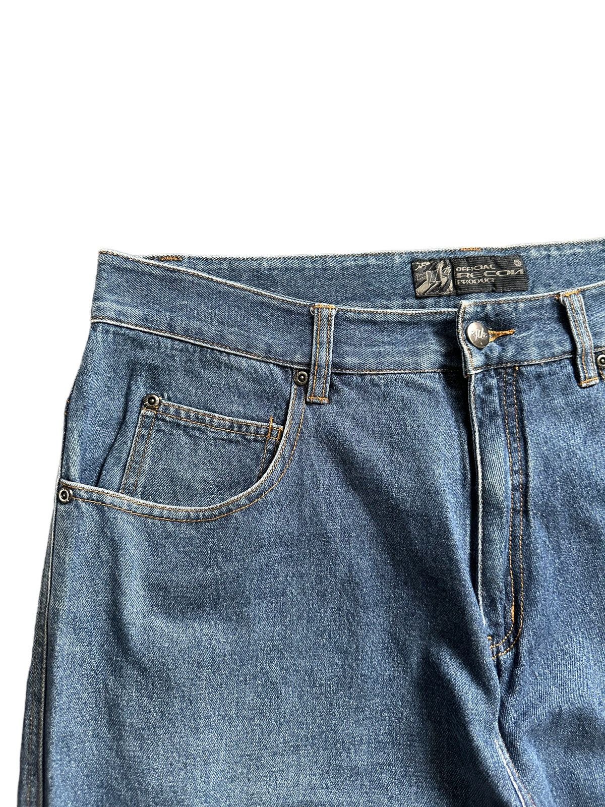 Recon 90’s RECON baggy denim distressed jeans Size US 34 / EU 50 - 5 Thumbnail