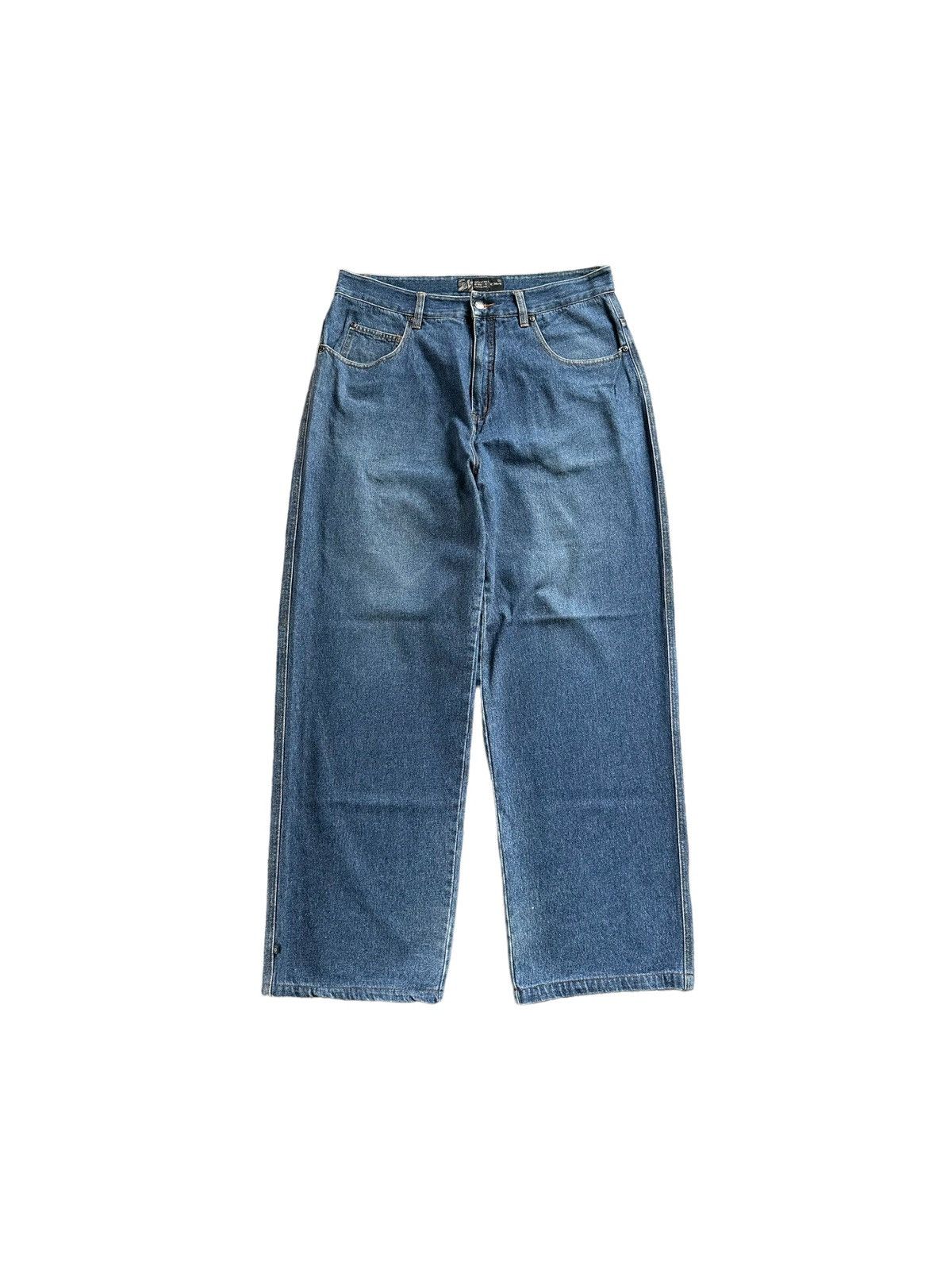 Recon 90’s RECON baggy denim distressed jeans Size US 34 / EU 50 - 2 Thumbnail