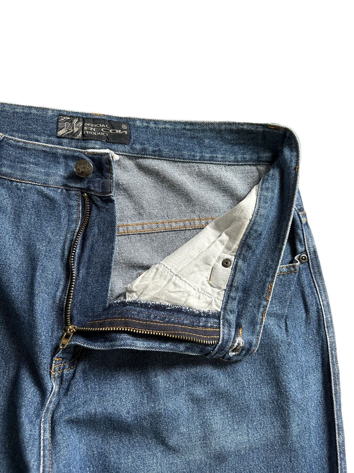 Recon 90’s RECON baggy denim distressed jeans Size US 34 / EU 50 - 7 Thumbnail