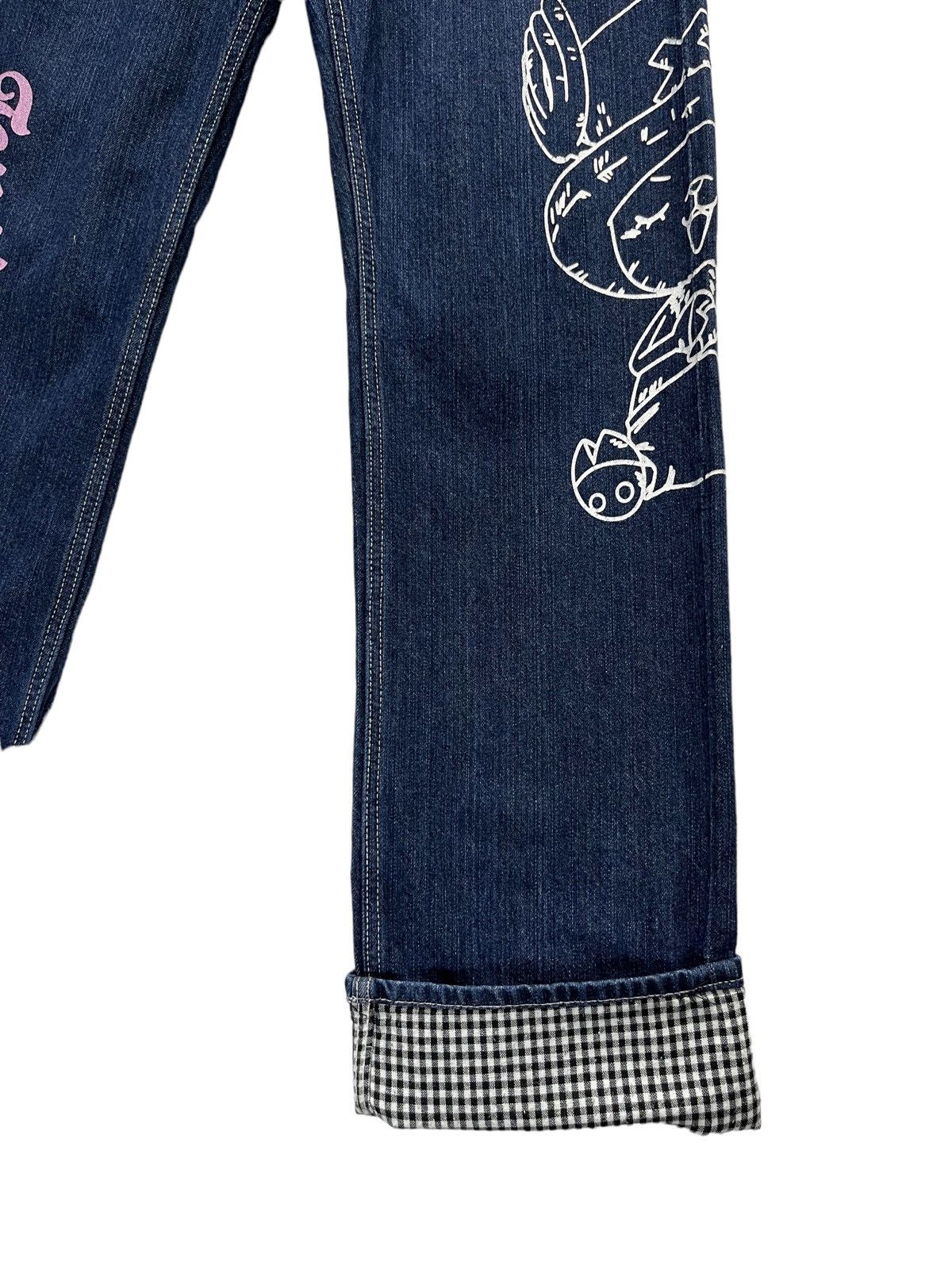 Dr. Collectors 🔥TONY-TONY CHOPPER ANIME ONE PIECE Big Print Denim Japan Size US 30 / EU 46 - 4 Thumbnail