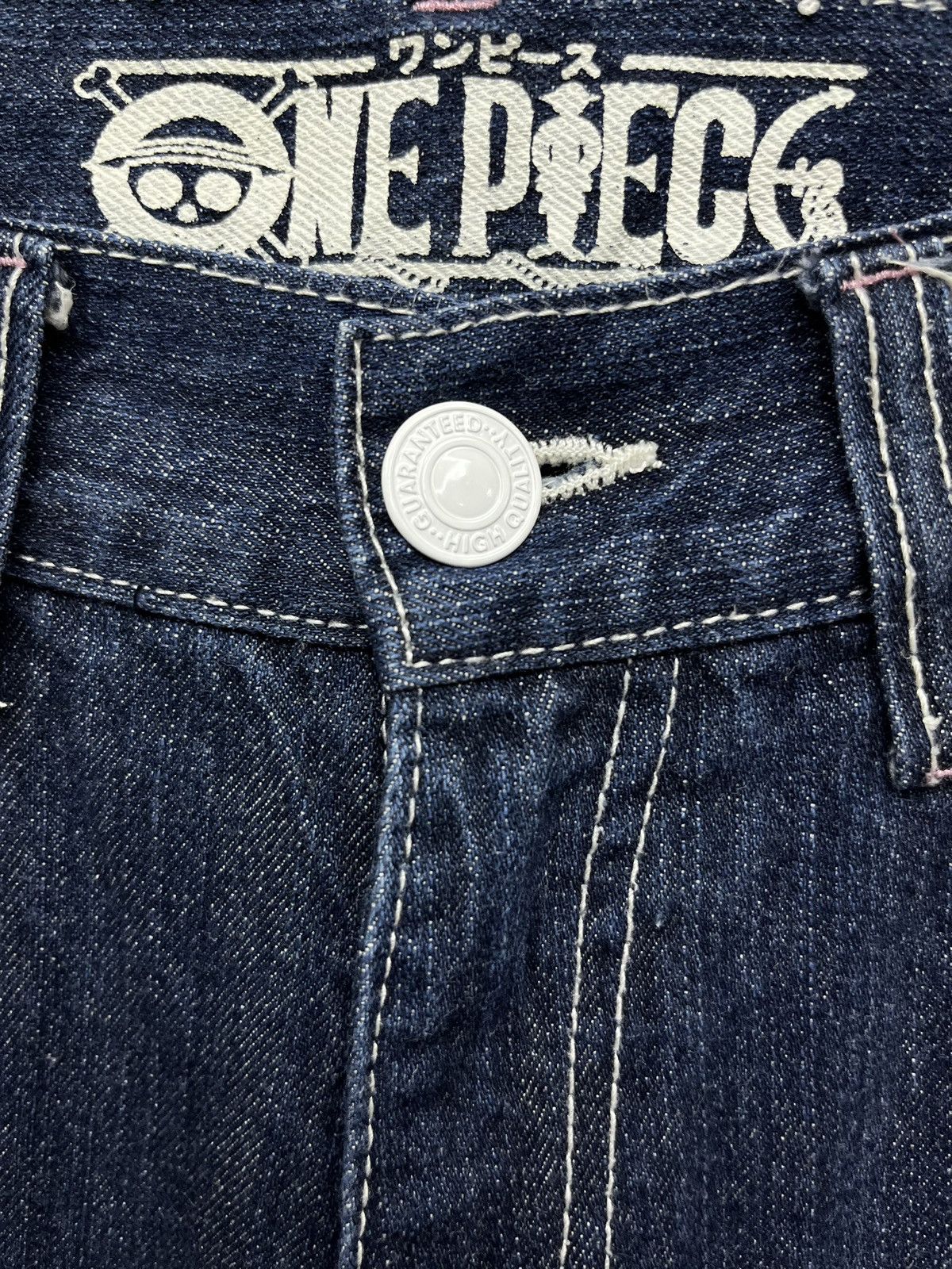 Dr. Collectors 🔥TONY-TONY CHOPPER ANIME ONE PIECE Big Print Denim Japan Size US 30 / EU 46 - 7 Thumbnail