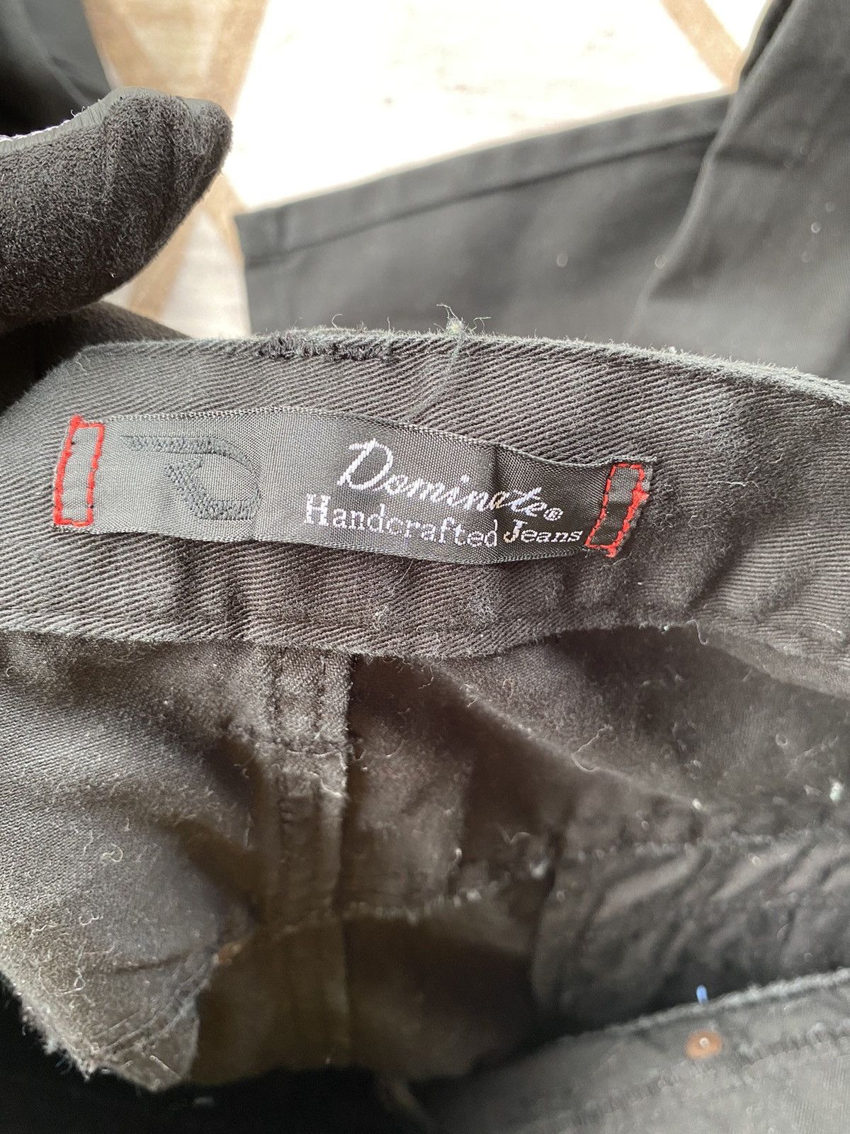Japanese Brand × Seditionaries 🔥RARE🔥 Dominated Handcrafted Double Waist Black Cargo Pant Size US 31 - 12 Thumbnail