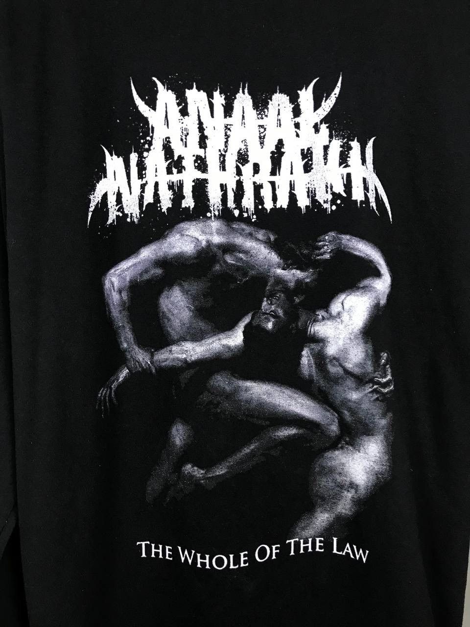 Band Tees Anaal Nathrakh vintage rock band metal longsleeve Size US XL / EU 56 / 4 - 4 Thumbnail