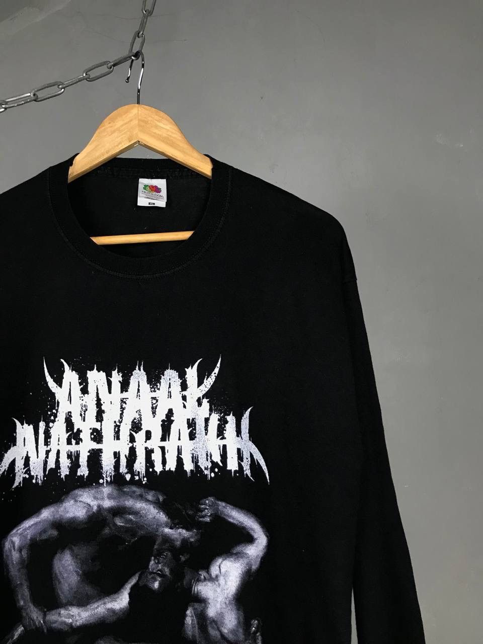 Band Tees Anaal Nathrakh vintage rock band metal longsleeve Size US XL / EU 56 / 4 - 3 Thumbnail